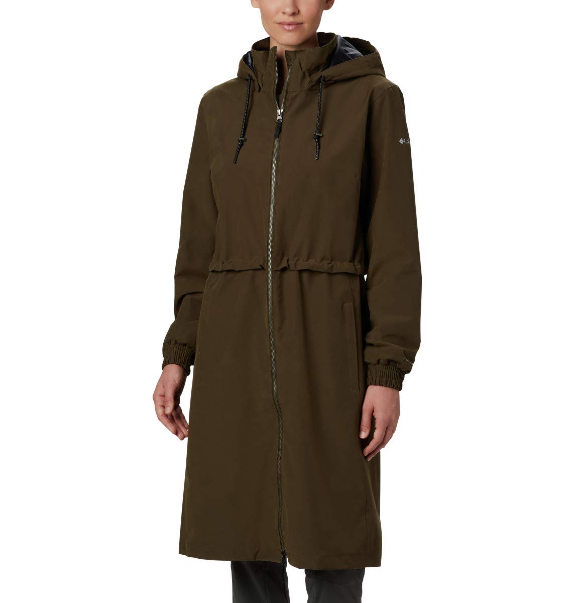 Columbia Women's Firwood Long Jacket - Waterproof Winter Coat with Omni-Heat Thermal Reflective Lining for Hiking, Skiing & Outdoor Adventures