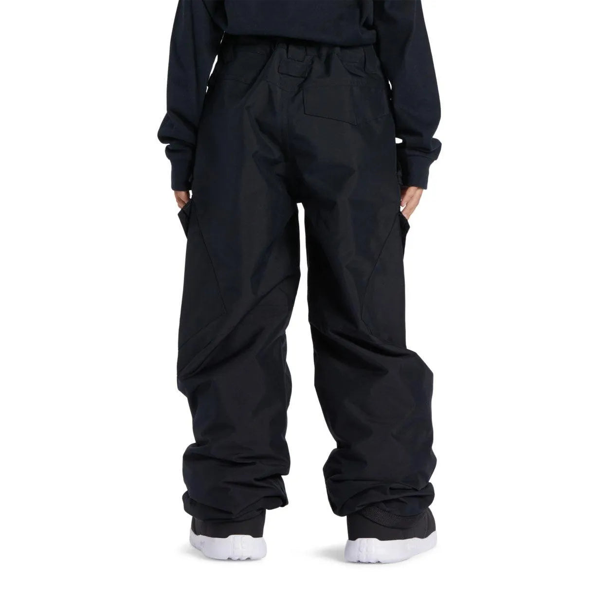 DC Snow Banshee Boys' Black Snow Pants - Waterproof & Insulated Winter Snowboard Pants for Kids - Perfect for Skiing, Snowboarding & Outdoor Winter Activities