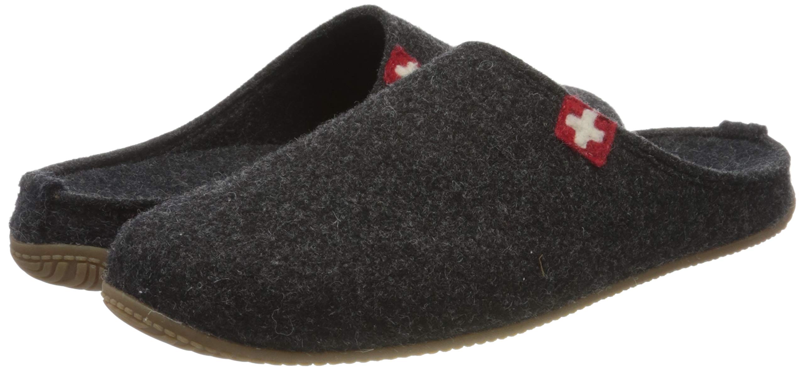 Living Kitzbühel Men's Open Back Slippers - Size 6.5 US - Comfortable House Shoes for Indoor & Outdoor Use