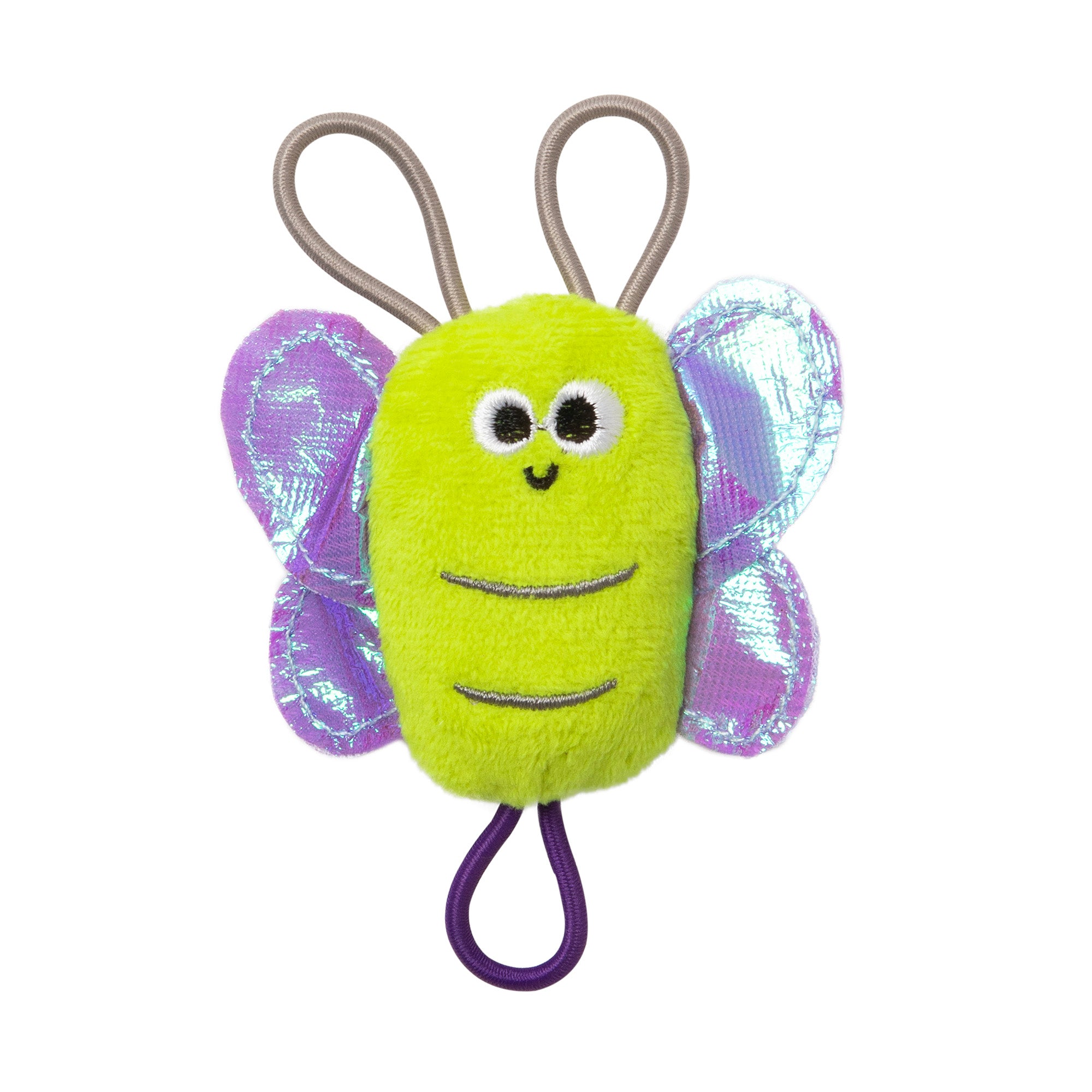 Mad Cat Sling Shot Critter Butterfly Catnip Plush Toy - Interactive Cat Toy for Indoor Play, Exercise & Hunting Instinct Stimulation