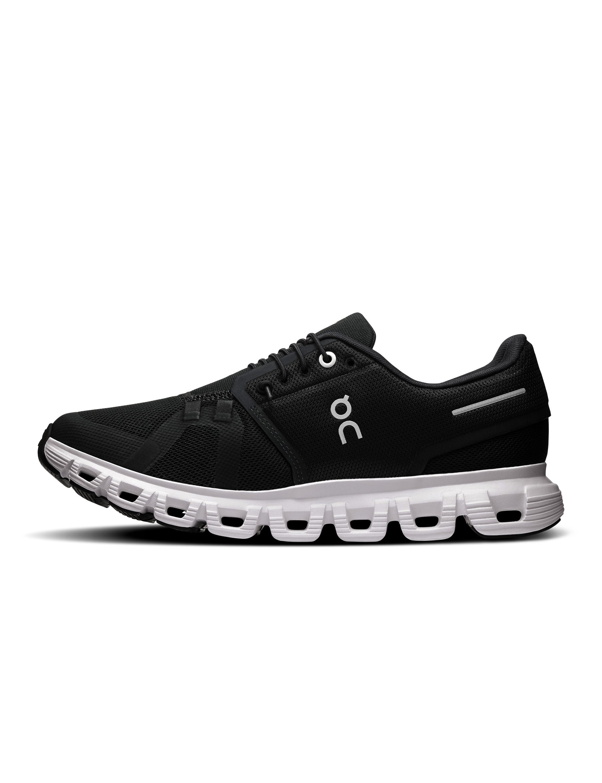 Cloud 6 Running Shoes - Black/White - Lightweight Cushioned Sneakers for Men & Women - Perfect for Jogging, Gym Workouts & Everyday Wear