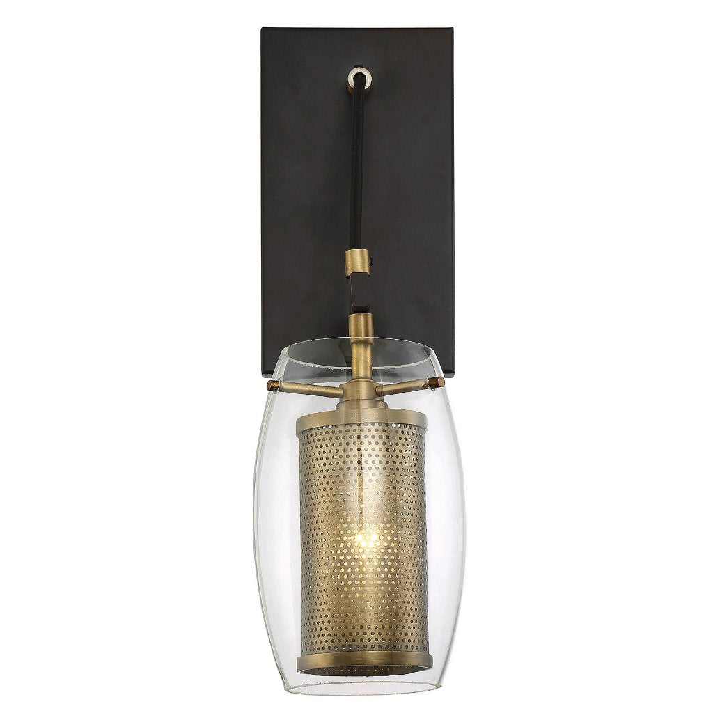 Conrad Wall Sconce Light Fixture - Vintage Open Box - Perfect for Bedroom, Living Room & Hallway Lighting Decor