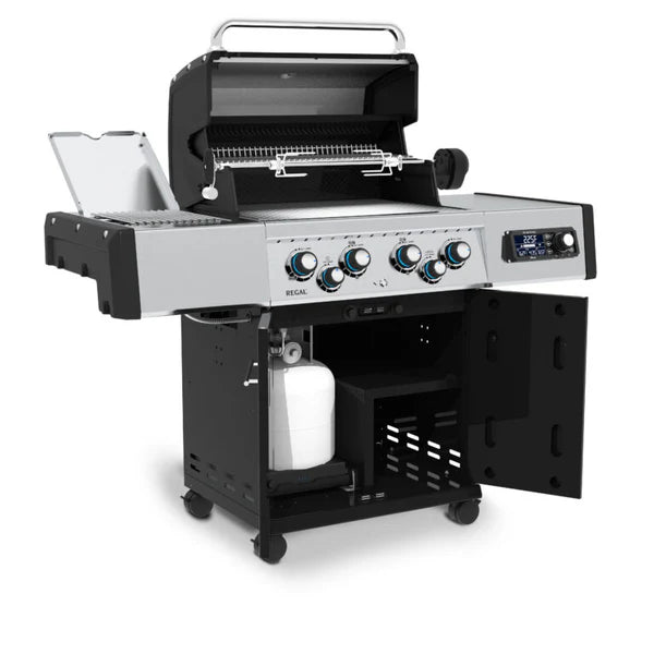 Broil King Regal Q 490 Pro Infrared Gas Grill - Premium Outdoor BBQ Grill for Backyard, Patio & Tailgating | Perfect for Grilling Steaks, Burgers & Vegetables
