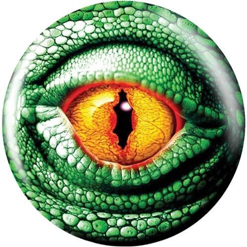 Brunswick Lizard Eye Glow Viz-A-Ball Bowling Ball - High Performance Reactive Resin for Strikes & Spares - Perfect for League Play & Night Bowling