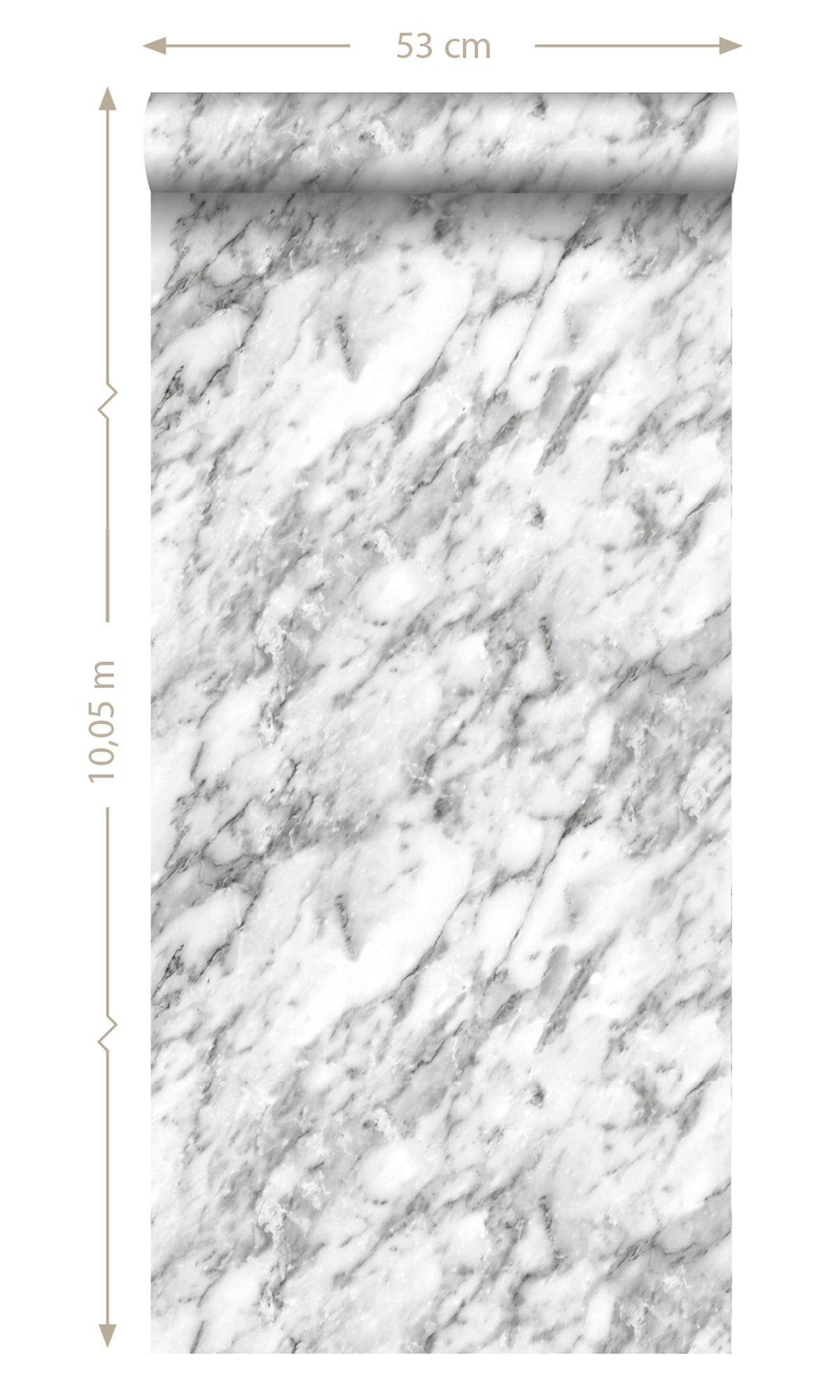 Black and White Art Deco Marble Wallpaper R9434 - Self-Adhesive Peel & Stick Wallpaper for Living Room, Bedroom, Bathroom, Office Decor