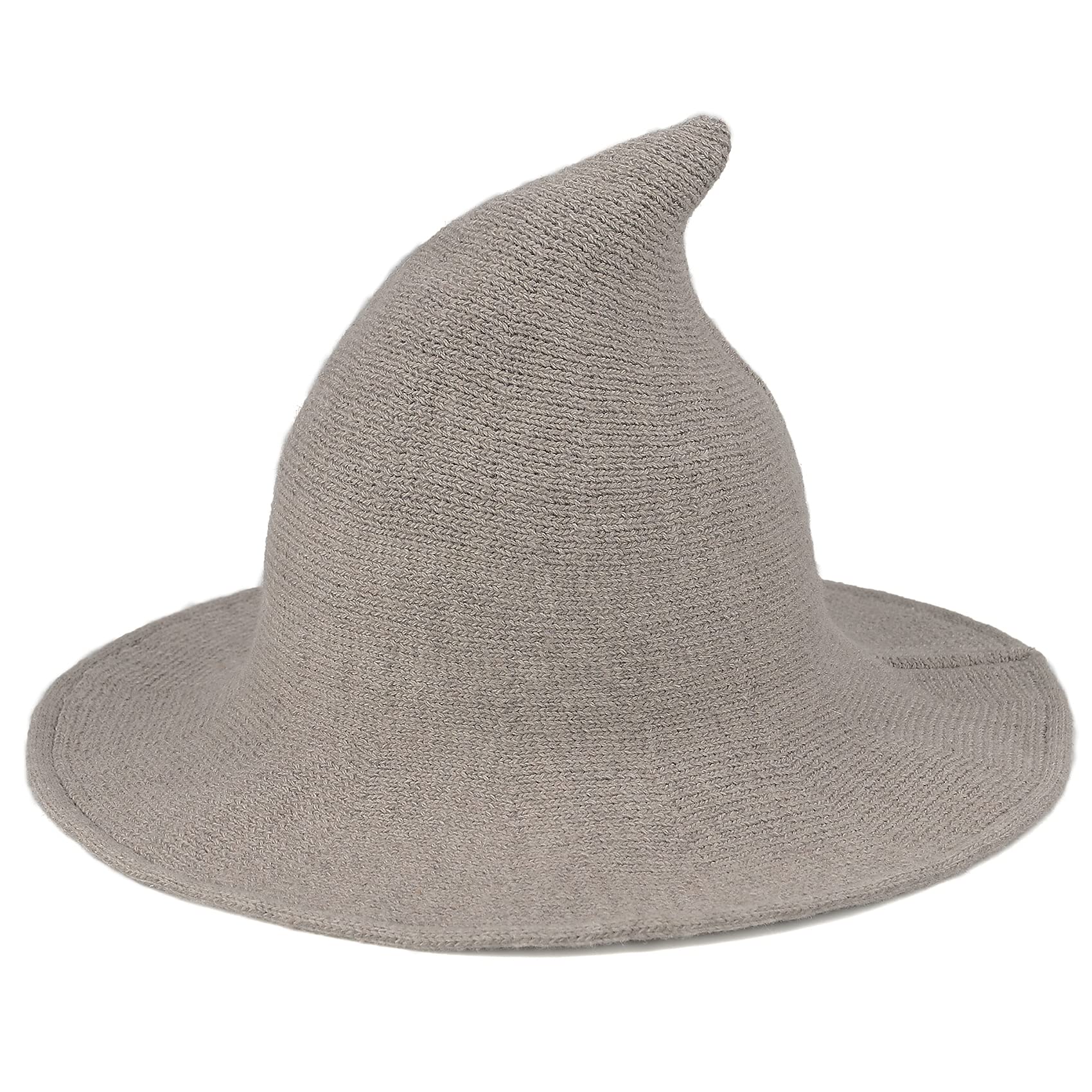 Durio Women's Wool Witch Hat - Elegant Halloween Wizard Hat for Cosplay, Witch Costume & Modern Witches | Perfect for Halloween Parties, Themed Events & Witchcraft Enthusiasts