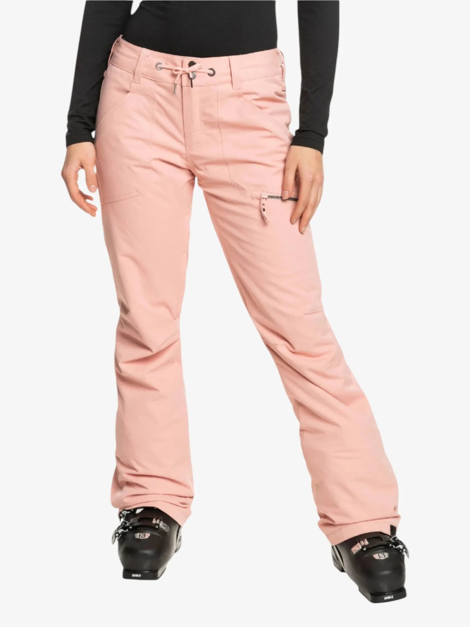 ROXY Women's Nadia Coral Snow Pants - Waterproof, Insulated Ski & Snowboard Pants for Winter Sports & Outdoor Activities