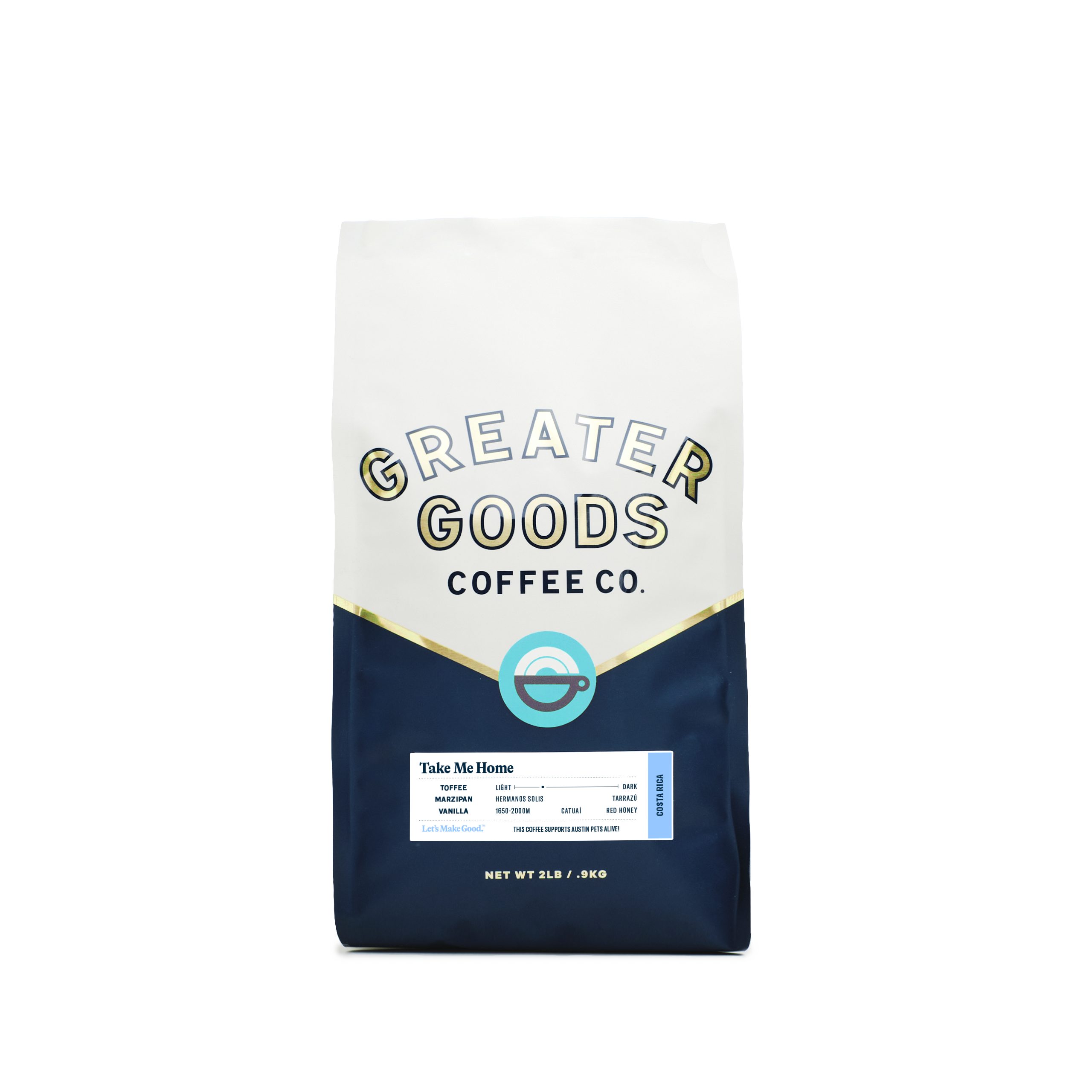Take Me Home Costa Rica - Authentic Costa Rican Souvenir & Travel Gift for Coffee Lovers, Beach Vacations & Adventure Trips