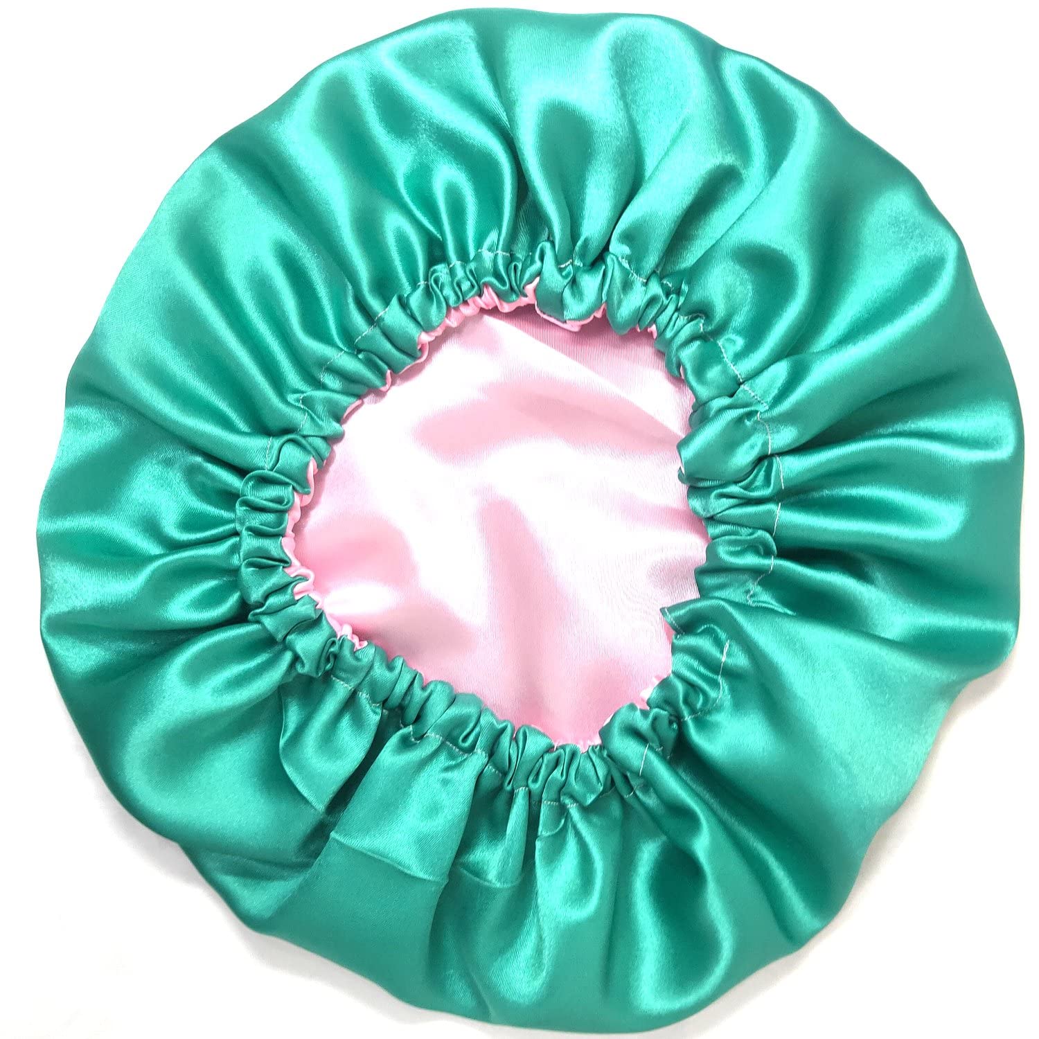 Anokhi Ada Dual Layer Satin Bonnet for Girls & Women - Silk Hair Bonnet for Sleeping, Night Cap for Natural Hair Protection (36-07) | Perfect for Nighttime Hair Care & Travel