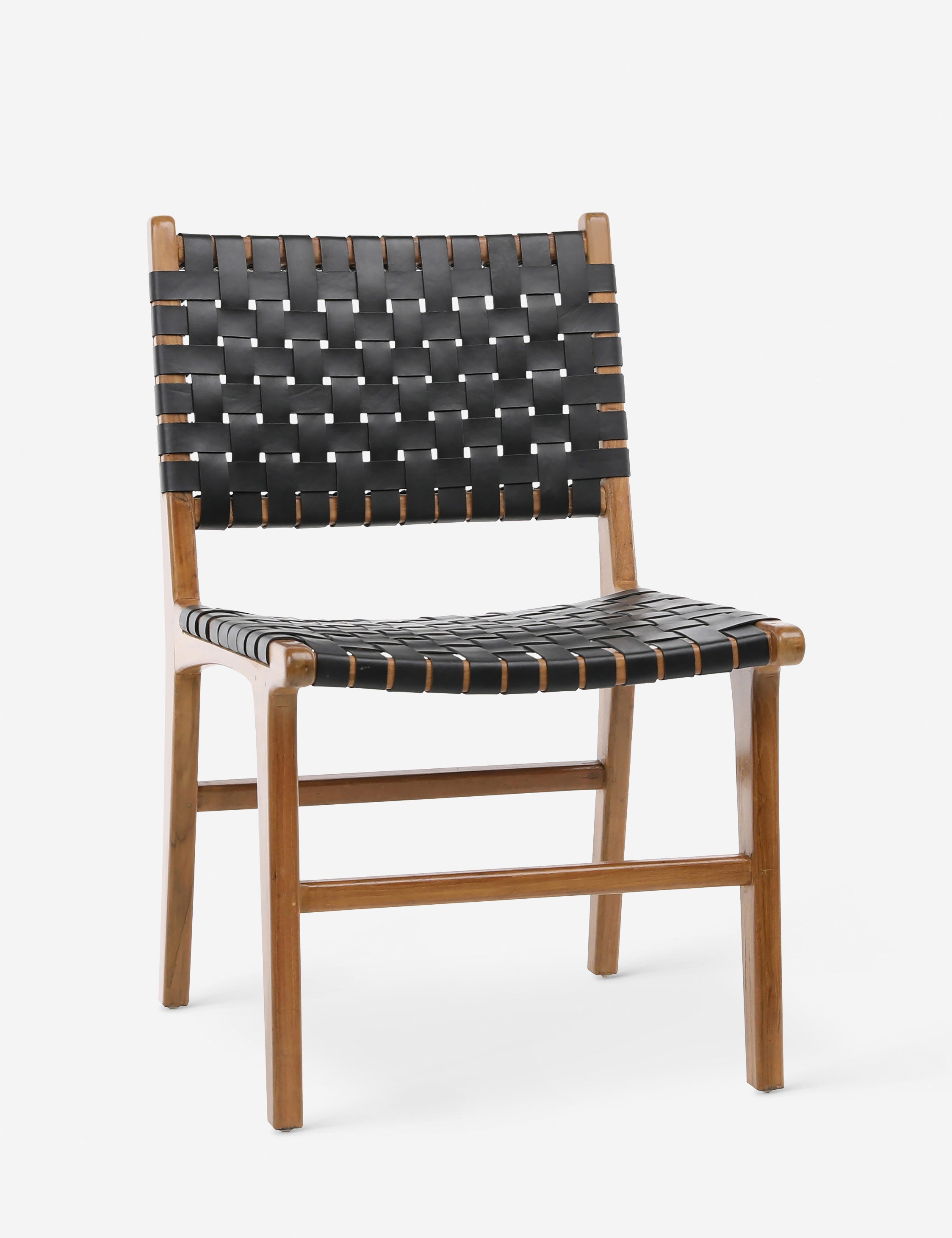 Premium Leather Dining Chair - Handcrafted Genuine Leather Upholstery for Elegant Home & Restaurant Decor - Perfect for Dining Room, Kitchen, or Office Seating