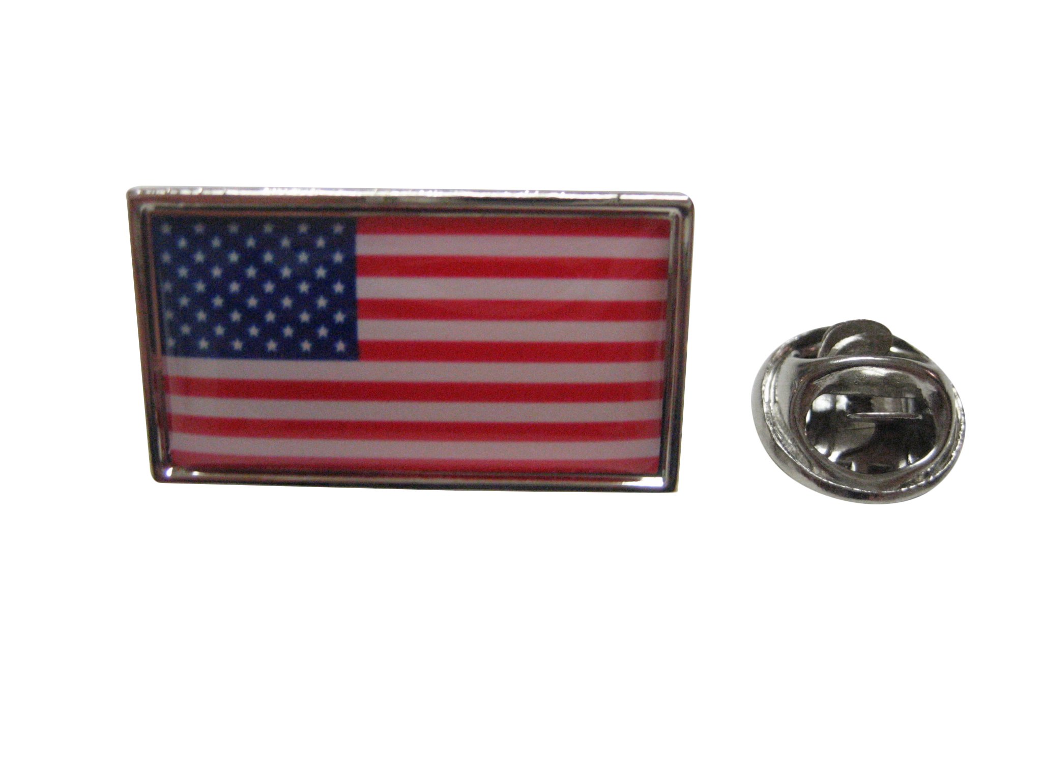 USA Flag Lapel Pin - Patriotic American Flag Brooch for Suits, Jackets & Hats | Perfect for Veterans Day, 4th of July & Political Events