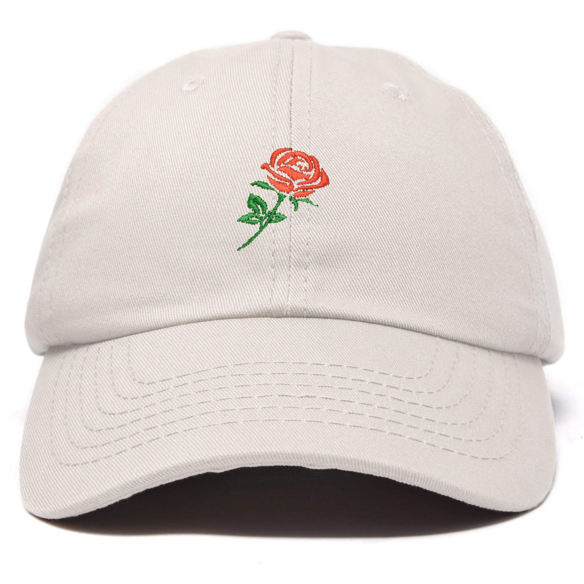 Premium Embroidered Red Rose Baseball Cap for Women - Stylish Fashion Hat for Outdoor Activities, Sports, and Casual Wear