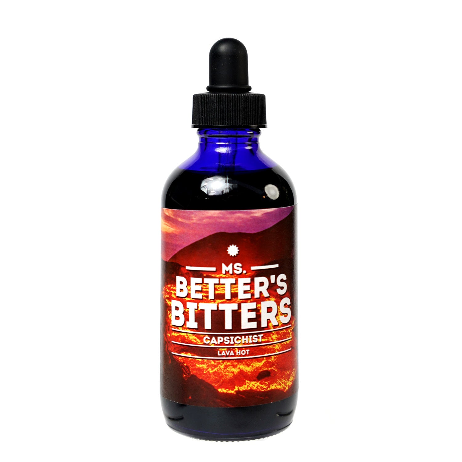 Ms Better's Bitters Hot Capsicist 4oz - Spicy Herbal Bitters for Cocktails, Mocktails & Digestive Health - Perfect for Mixology, Home Bar & Wellness Routines