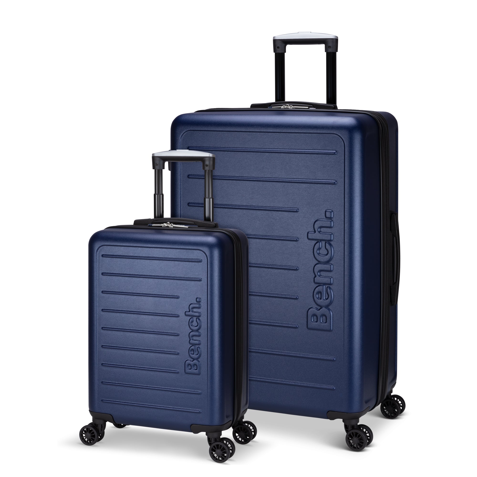 Bench Erasmos 2-Piece Luggage Set (Carry-On & Large Spinner Suitcase) - Lightweight Durable Travel Luggage for Business Trips & Family Vacations