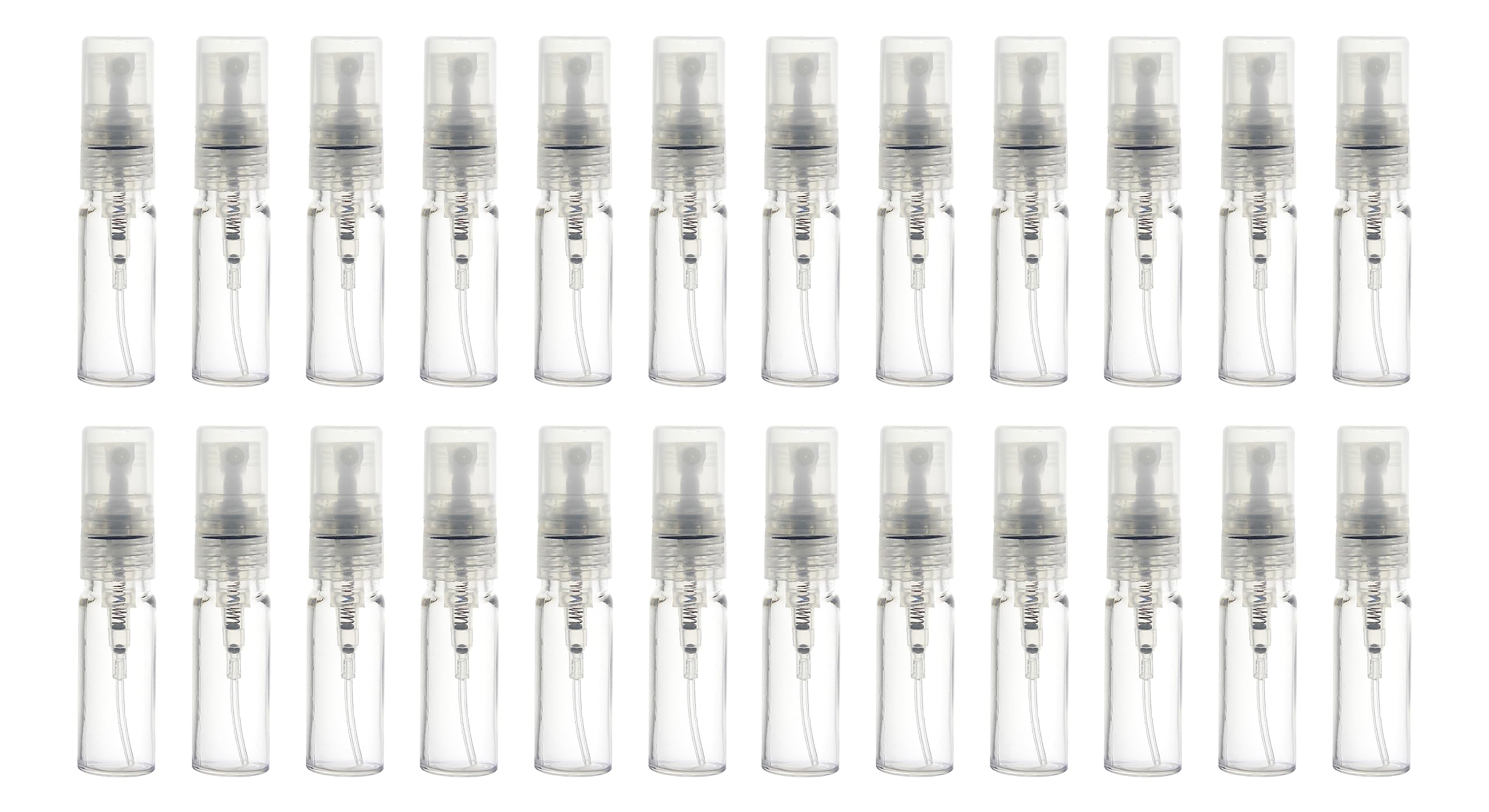 NSB Herbals 10ml Clear Refillable Mini Spray Bottles - Perfect for Sanitizer, Perfume, Essential Oils & Aromatherapy | Portable Travel Size for Purse, Gym & Home Use (Pack of 3)
