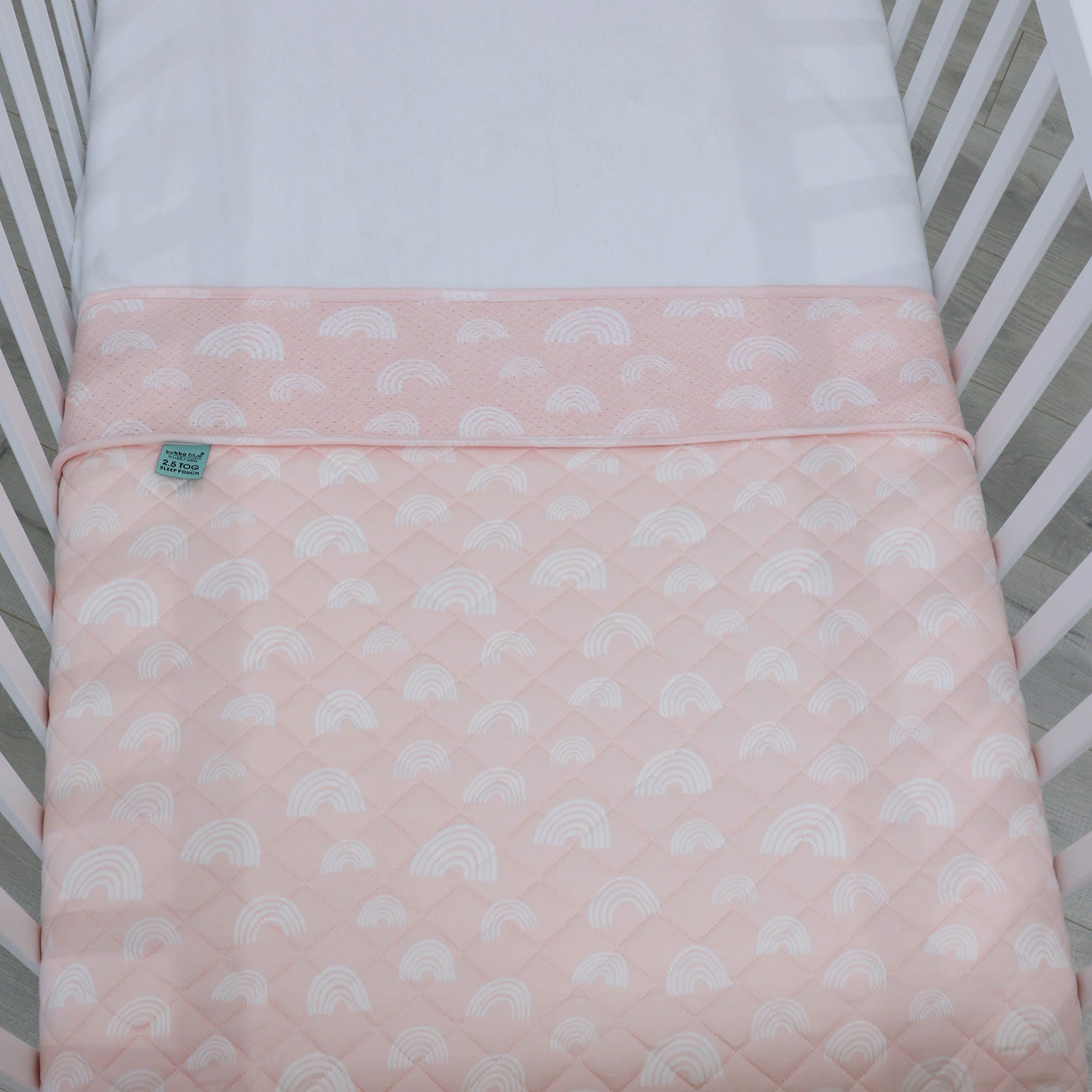 Nordic 2.5 TOG Sleep Sack for Baby - Standard Cot Size - Soft Rose Pink - Warm Infant Sleeping Bag for Nursery, Daycare & Travel
