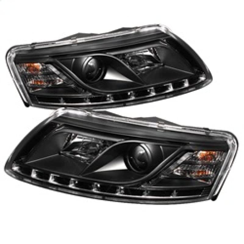 Spyder Auto 5029416 Projector Style Headlights - Black/Clear - High Performance LED Headlights for Trucks & SUVs - Upgrade Your Night Driving Safety & Style