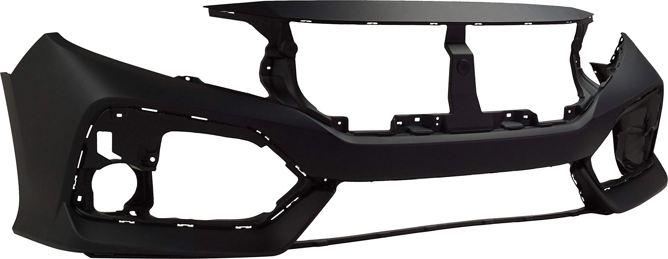 Garage-Pro Front Bumper Cover for 2017-2020 Honda Civic (EX/LX Hatchback) - CAPA Certified, Primed Replacement Part - Perfect for Collision Repair & Car Restoration Projects