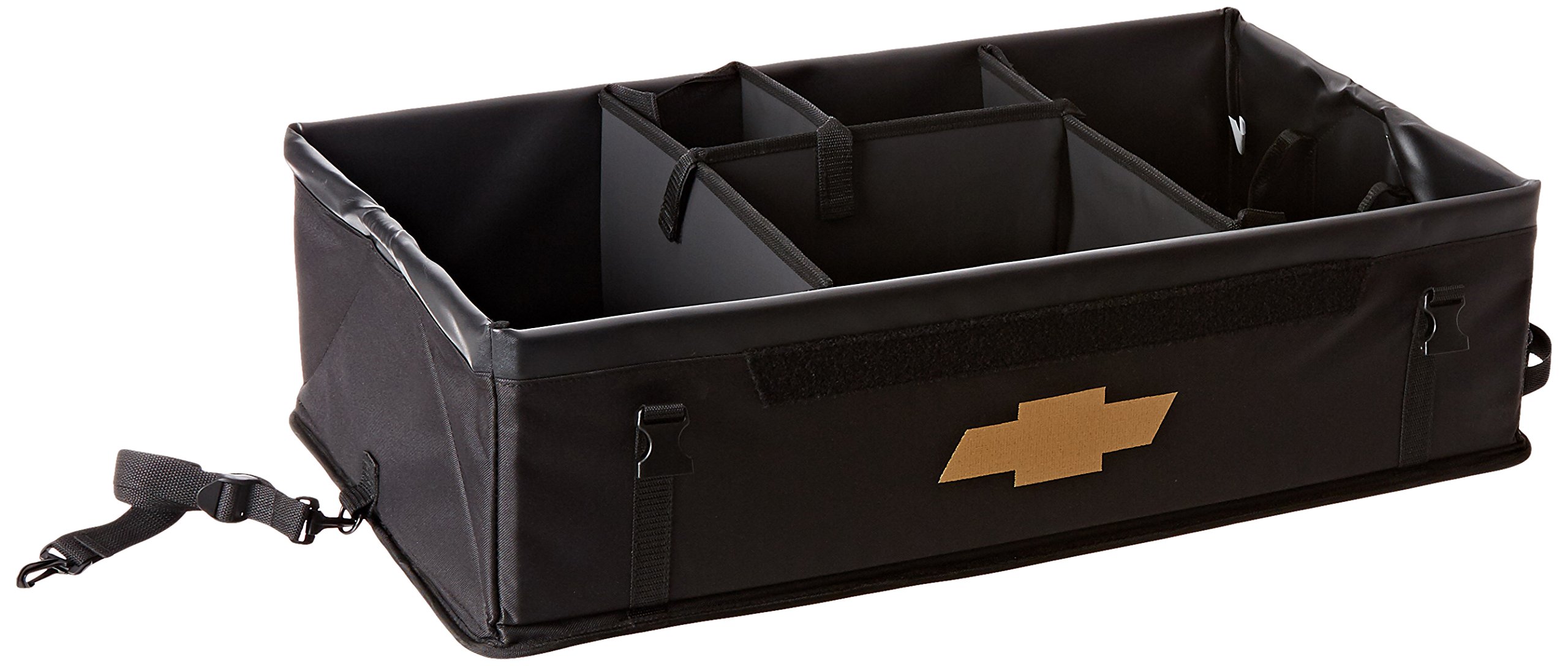 Genuine GM Accessories 19202575 Car Cargo Organizer - Perfect for SUV, Truck & Van Storage Organization (Black) - Keep Your Vehicle Neat & Tidy on Road Trips, Camping & Daily Commute