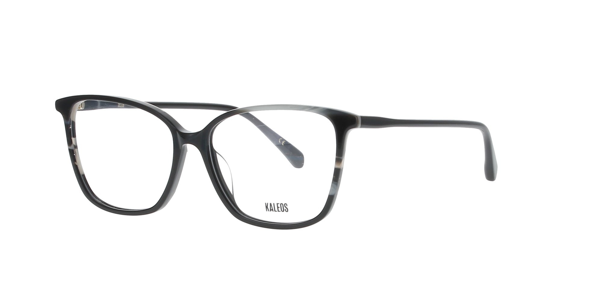 Black and Beige Butterfly Kaleos Frame - Stylish Eyeglasses for Women & Men, Lightweight & Durable, Perfect for Reading, Driving, and Fashion Accessories