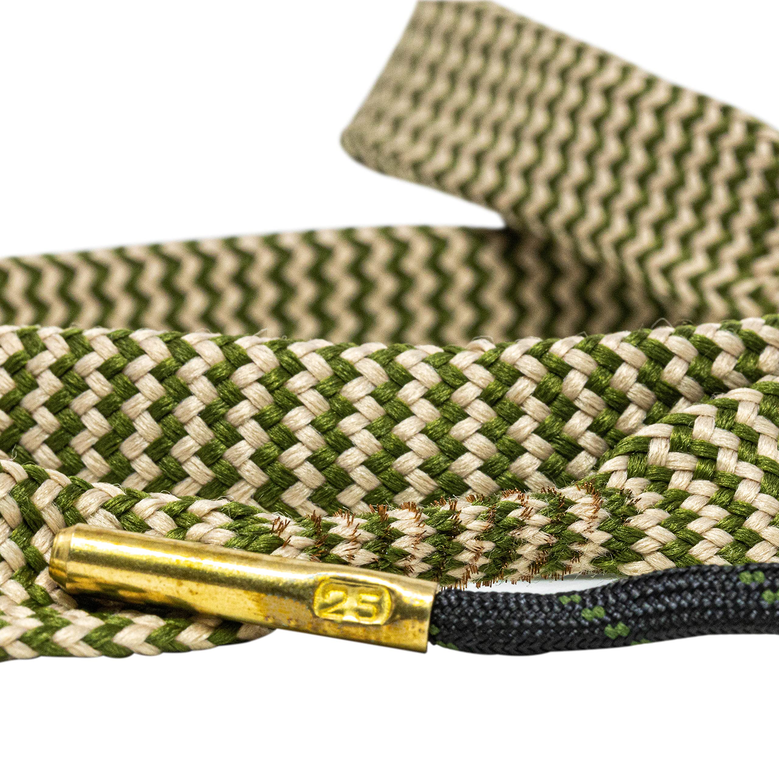 Clenzoil Cobra Bore Cleaning System - Efficient & Easy Gun Cleaning Kit with CLP Bore Cleaner, Integrated Brass Brush & Woven Cotton Rope - for .25-.26 Cal & 6.5 Creedmoor Rifles - Perfect for Hunting, Range Shooting & Firearm Maintenance