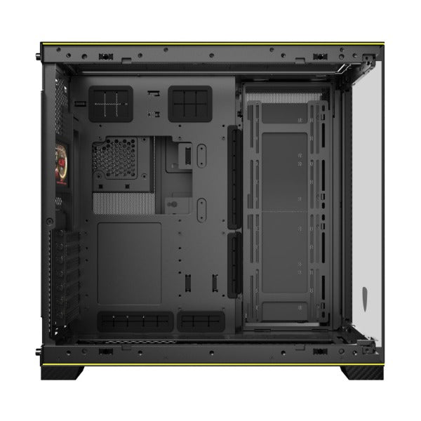O11D EVO RGB PC Case - Lamborghini Edition - Premium Gaming Computer Case with RGB Lighting for Custom PC Builds - Perfect for Gaming Setups & Workstations
