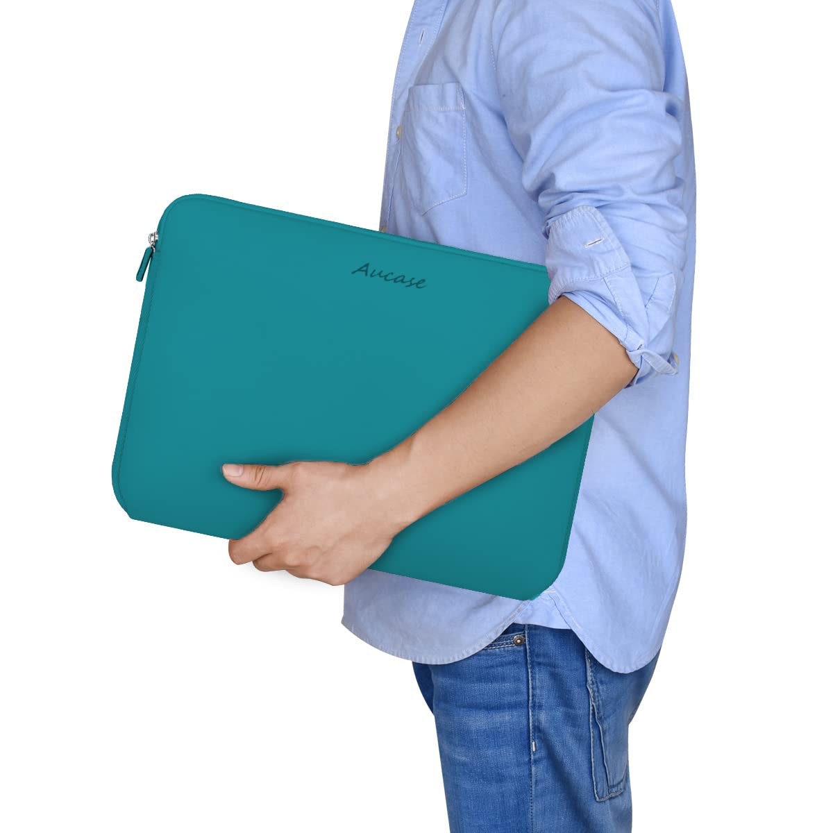Aucase 15.6-16 Inch Laptop Sleeve Case - Ultra Thin Lightweight Water Resistant Neoprene Protective Cover for MacBook, Dell, HP, Acer Predator Helios 16 - Perfect for Travel, School, Office & Business Professionals