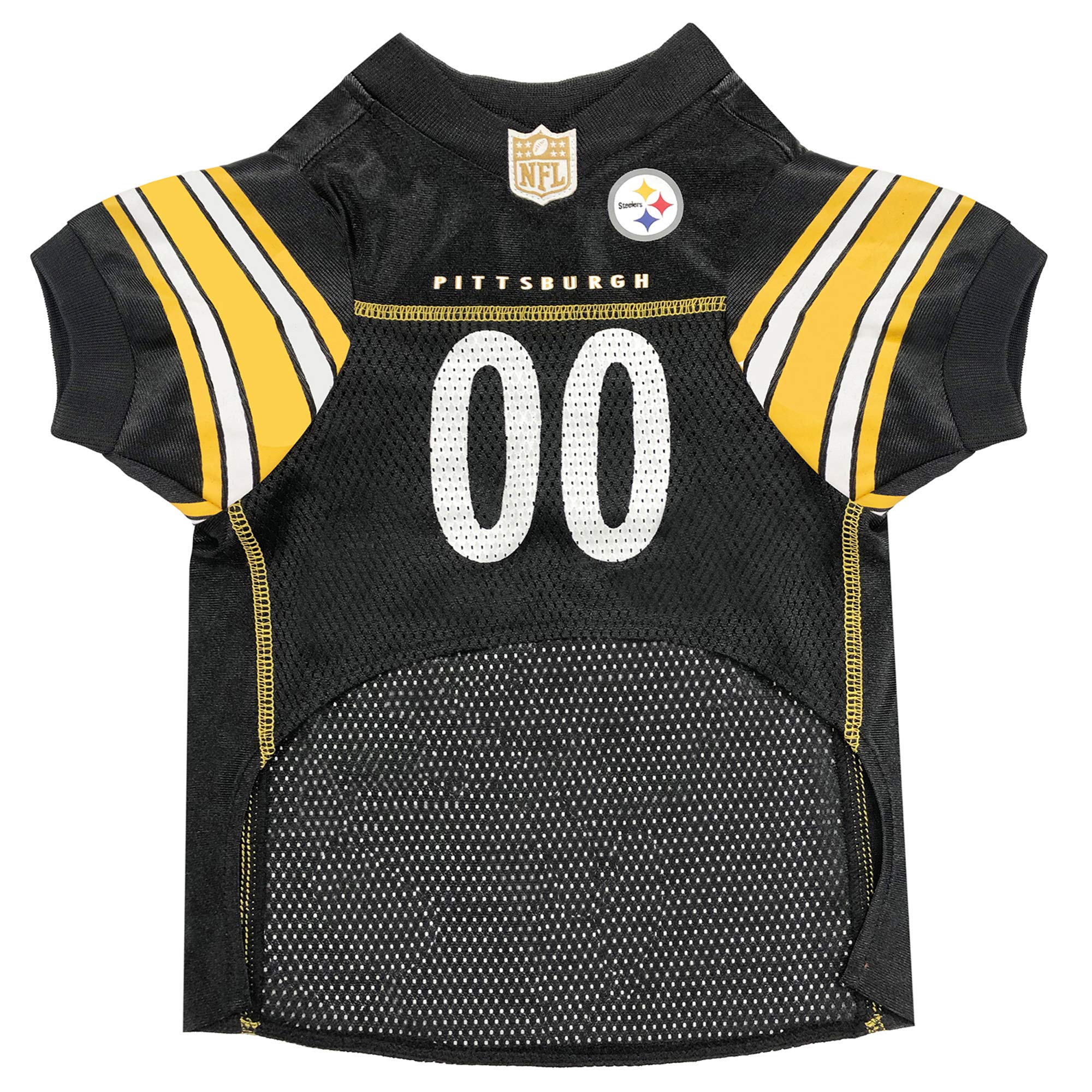 Pittsburgh Steelers NFL Dog Jersey for Small Dogs - Officially Licensed Pet Apparel for Game Day & Fan Events