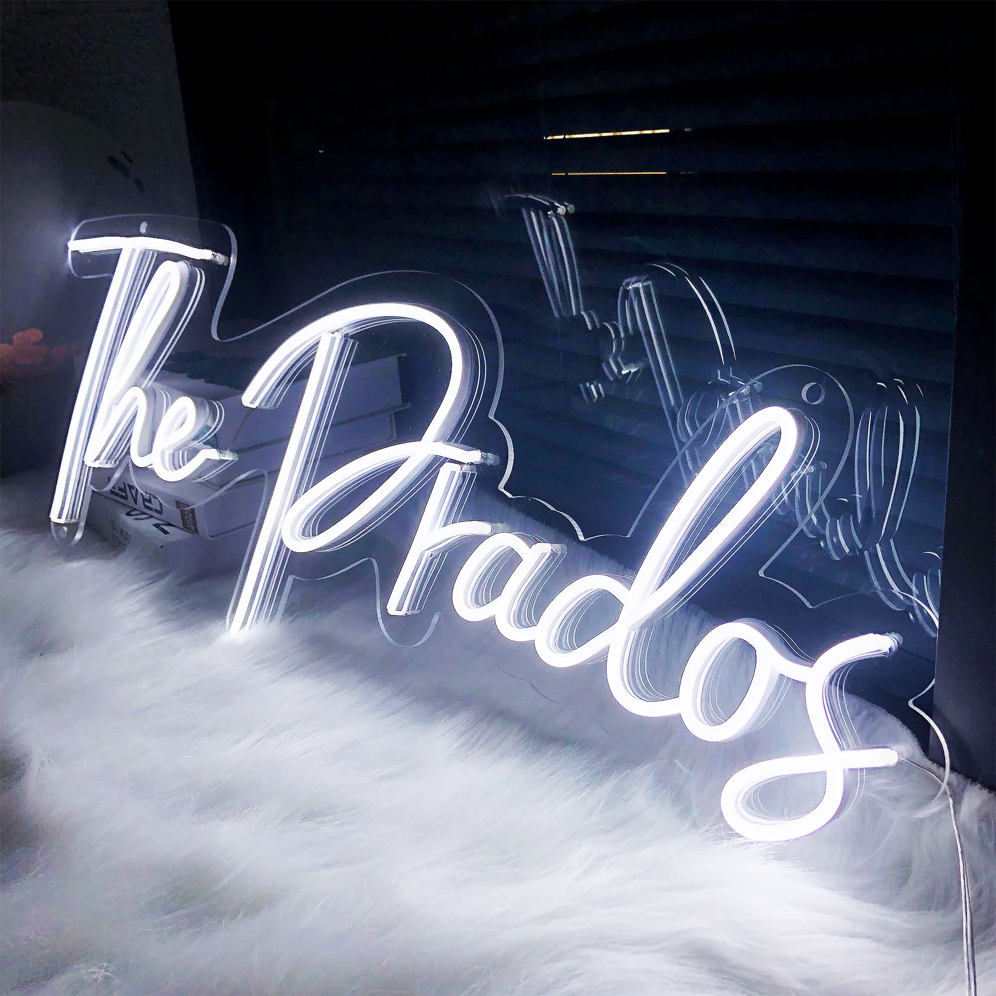 Custom Neon Signs - Personalized LED Wall Decor for Bedroom, Wedding, Birthday Party & Bar | Customizable Name/Logo Neon Lights (18