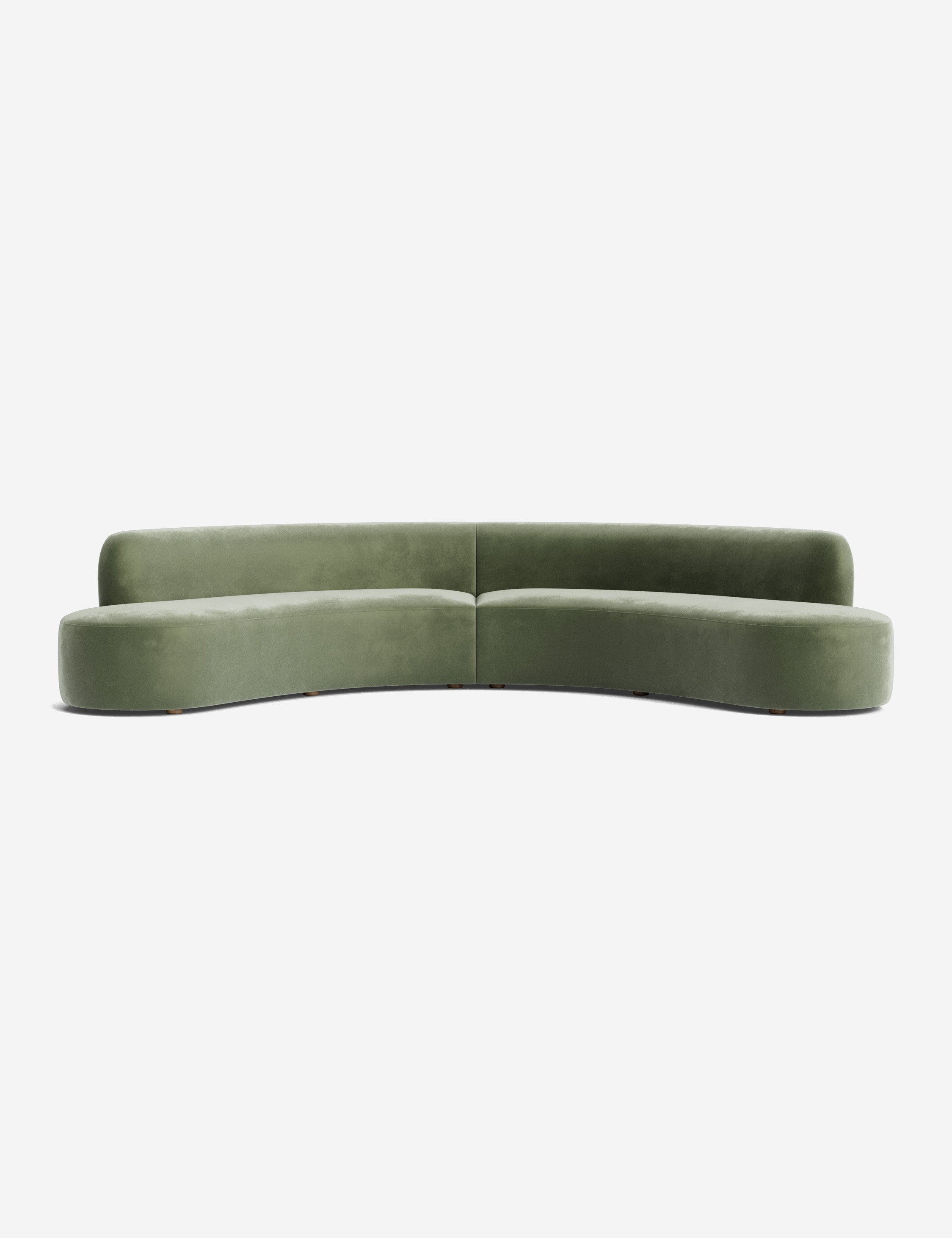 Modern Cara Sectional Sofa - 3-Piece L-Shaped Couch with Reversible Chaise, Soft Fabric Upholstery, and Sturdy Wooden Frame - Perfect for Living Room, Family Room, or Home Theater Seating