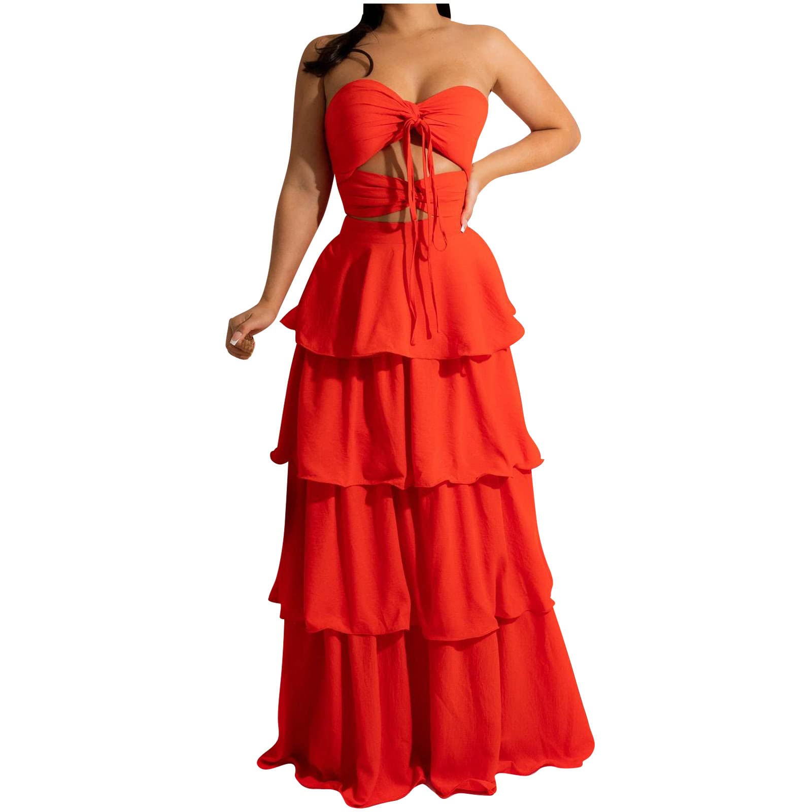 Plus Size Maxi Dress for Women - Sleeveless Boho Floral Print Beach Dress with Side Slit | Perfect for Summer Vacations, Beach Parties & Casual Outings