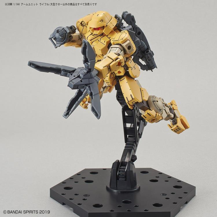 Bandai 30MM 1/144 Scale Model Kit - 30 Minutes Missions Arm Unit Rifle & Large Claw Weapon Set for Custom Builds | Perfect for Gundam & Mecha Collectors, Tabletop Battles & Display