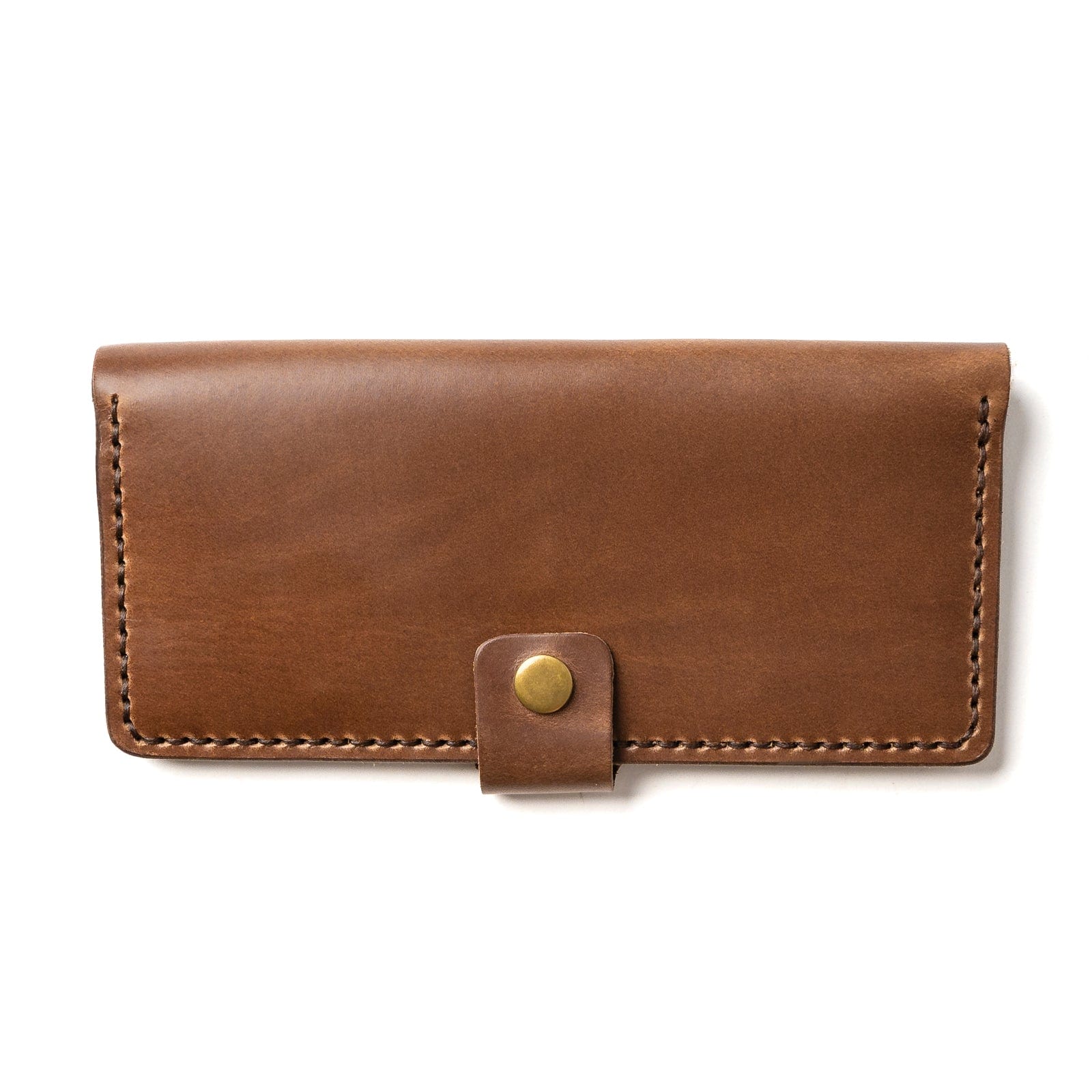 Genuine Leather Checkbook Wallet for Men & Women - Slim RFID Blocking Bifold Wallet with Checkbook Holder - Perfect for Business, Travel, and Everyday Use