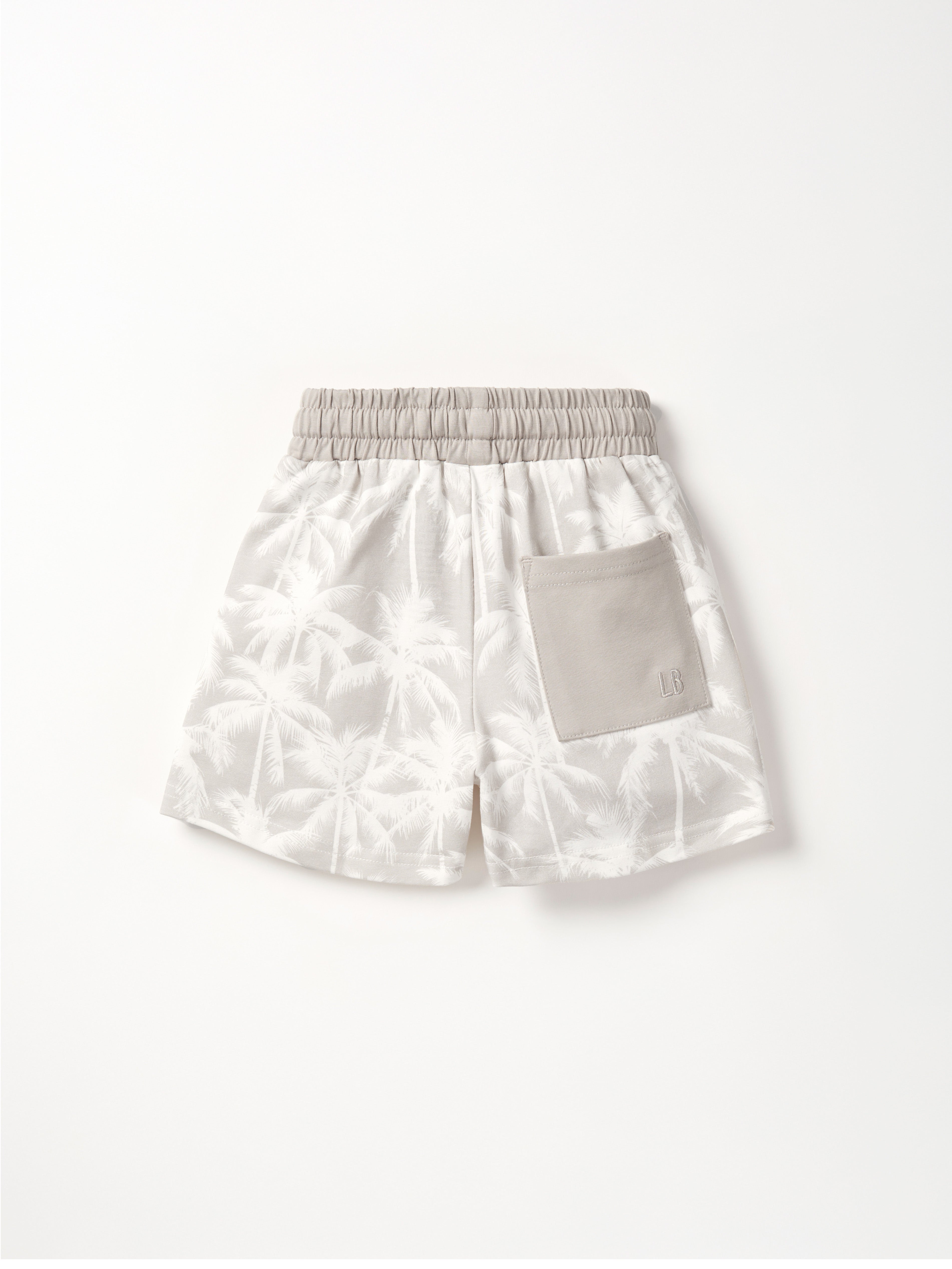 Stylish Palm Print Shorts for Women - Trendy Summer Casual Wear - Perfect for Beach, Vacation, and Everyday Outfits