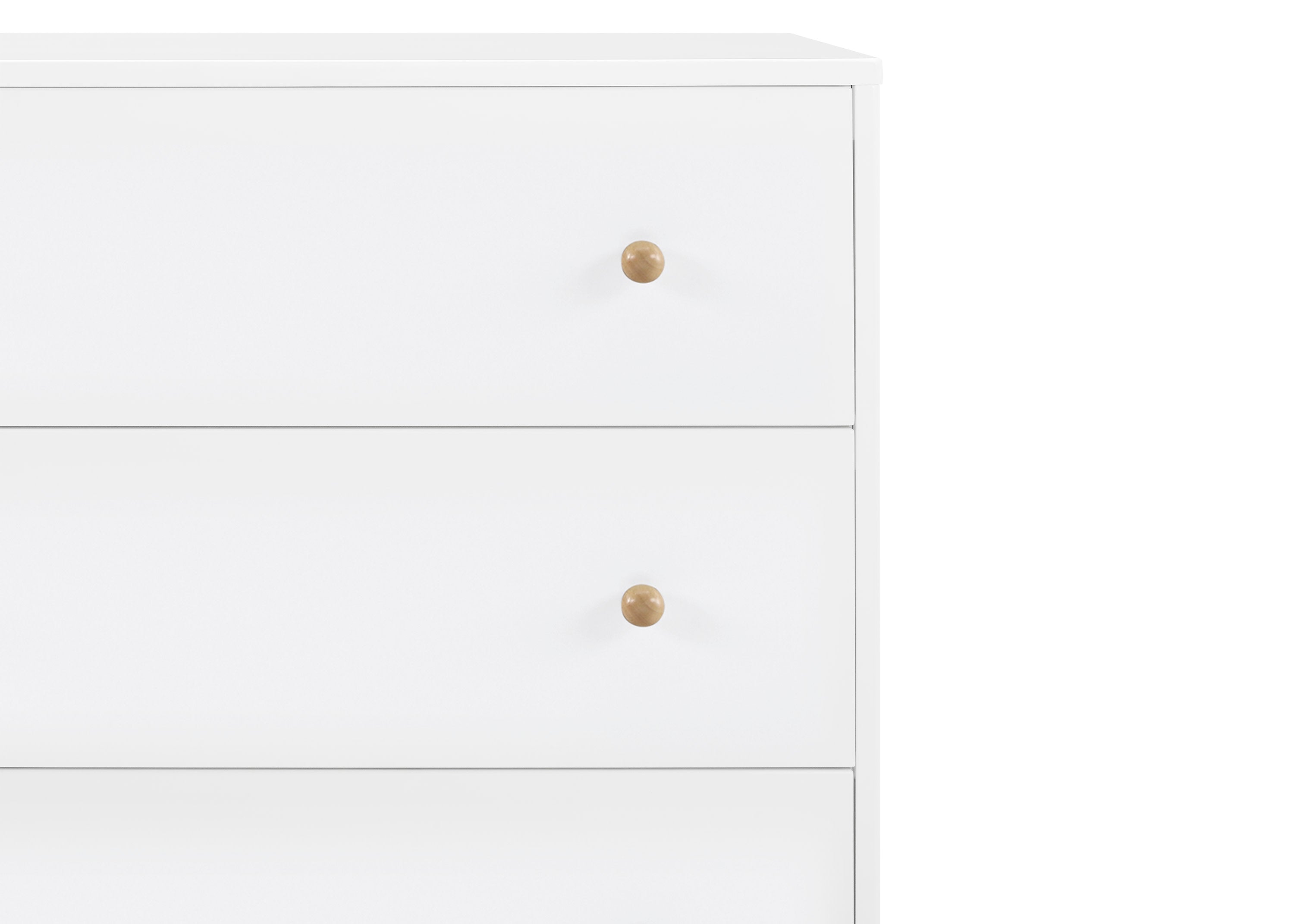 Essex 3 Drawer Dresser - Solid Wood Bedroom Chest of Drawers for Storage | Perfect for Bedroom, Dorm Room & Closet Organization