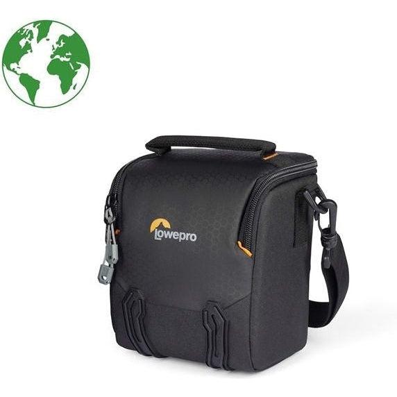 Lowepro Adventura SH 120 III Black Camera Bag - Waterproof DSLR/SLR Shoulder Bag for Travel & Outdoor Photography