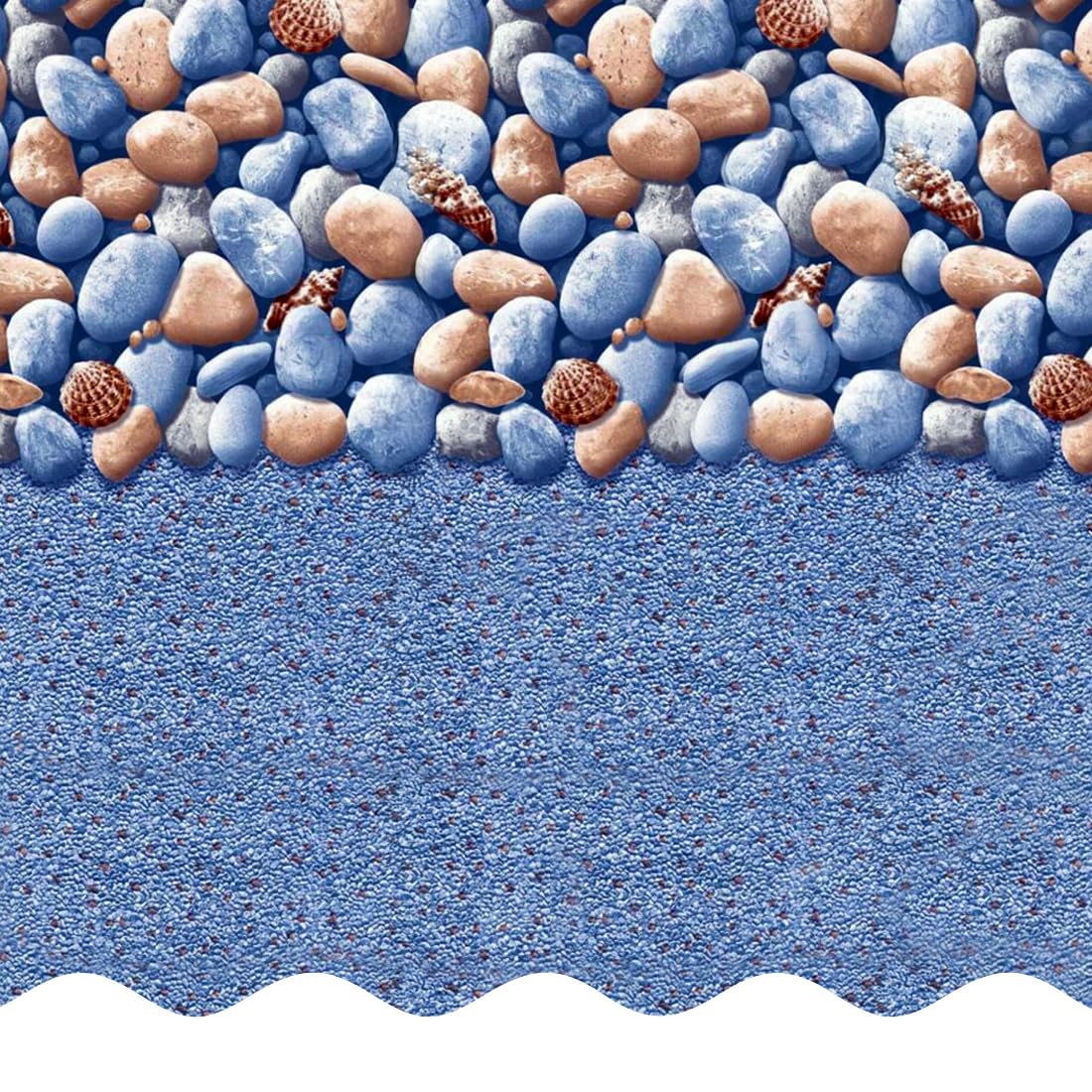 Smartline 15ft x 24ft Oval Above Ground Pool Liner - Heavy Duty 25 Gauge Virgin Vinyl for Steel Wall Pools (48-52 Inch Wall Height, Overlap Style) | Perfect for Backyard Swimming, Family Fun & Summer Relaxation