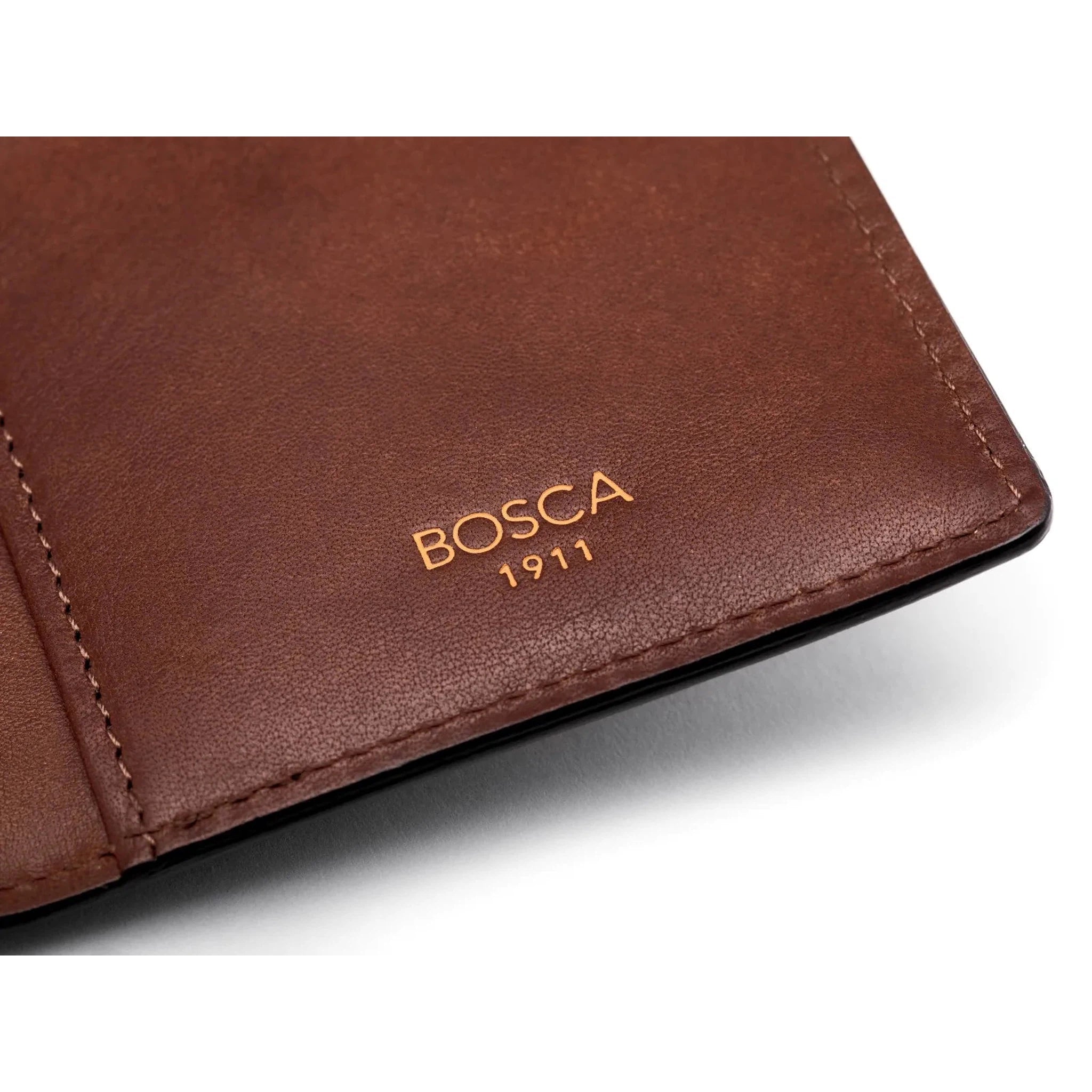 Bosca Dolce Leather Deluxe Front Pocket Wallet with Magnetic Clip - Slim RFID Blocking Bifold Wallet for Men - Perfect for Travel, Business & Everyday Carry