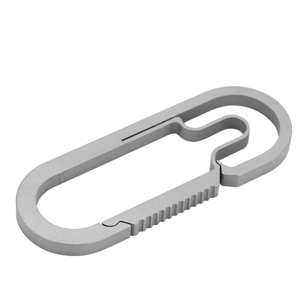 Alloy Split Key Rings - Durable Round Keychain for Outdoor & Home Use