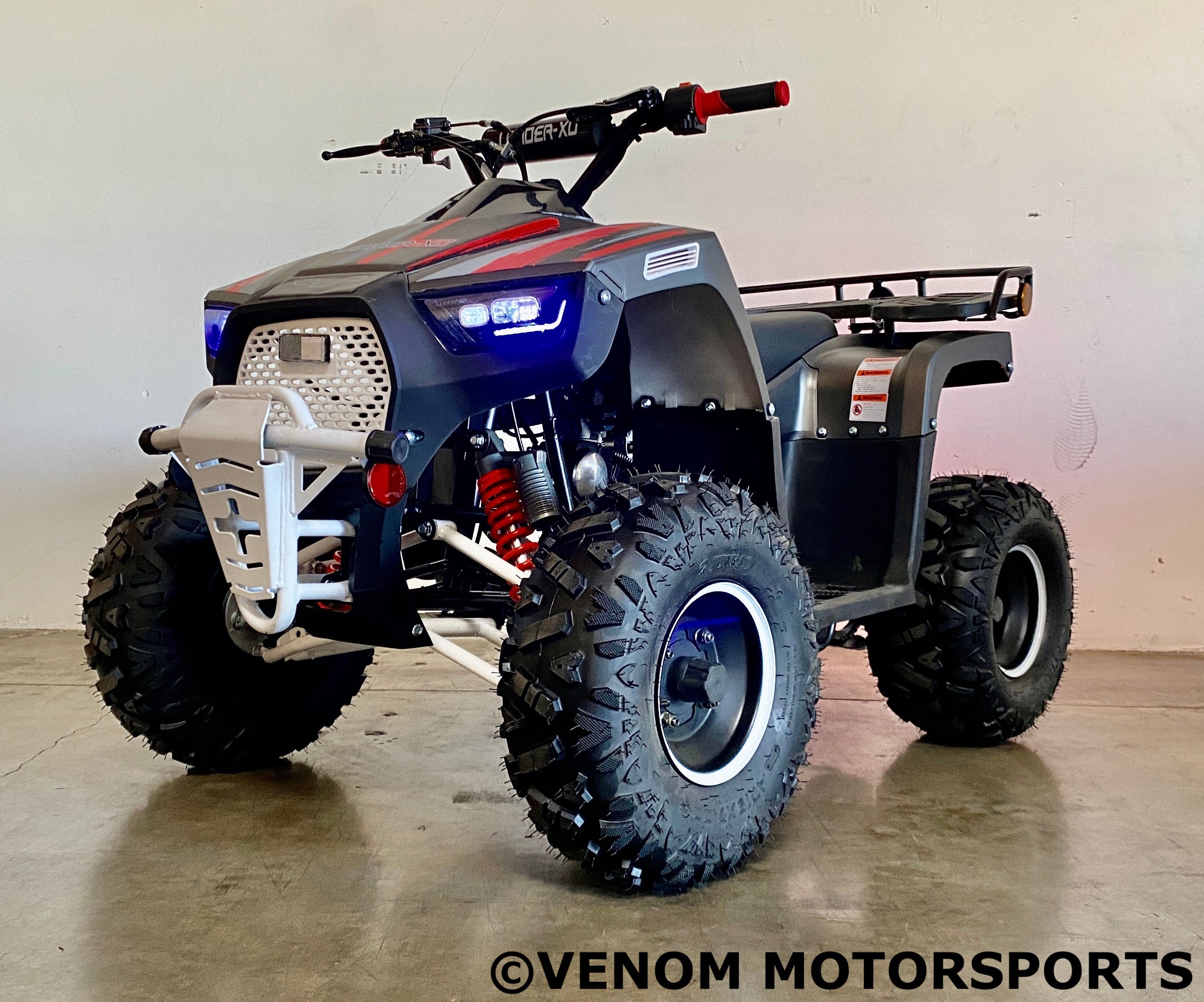 Venom Lander 125cc ATV - Fully Automatic with Reverse Gear | XD 125UF Dirt Bike for Adults & Teens | Perfect for Off-Road Trails, Farm Work & Outdoor Adventures
