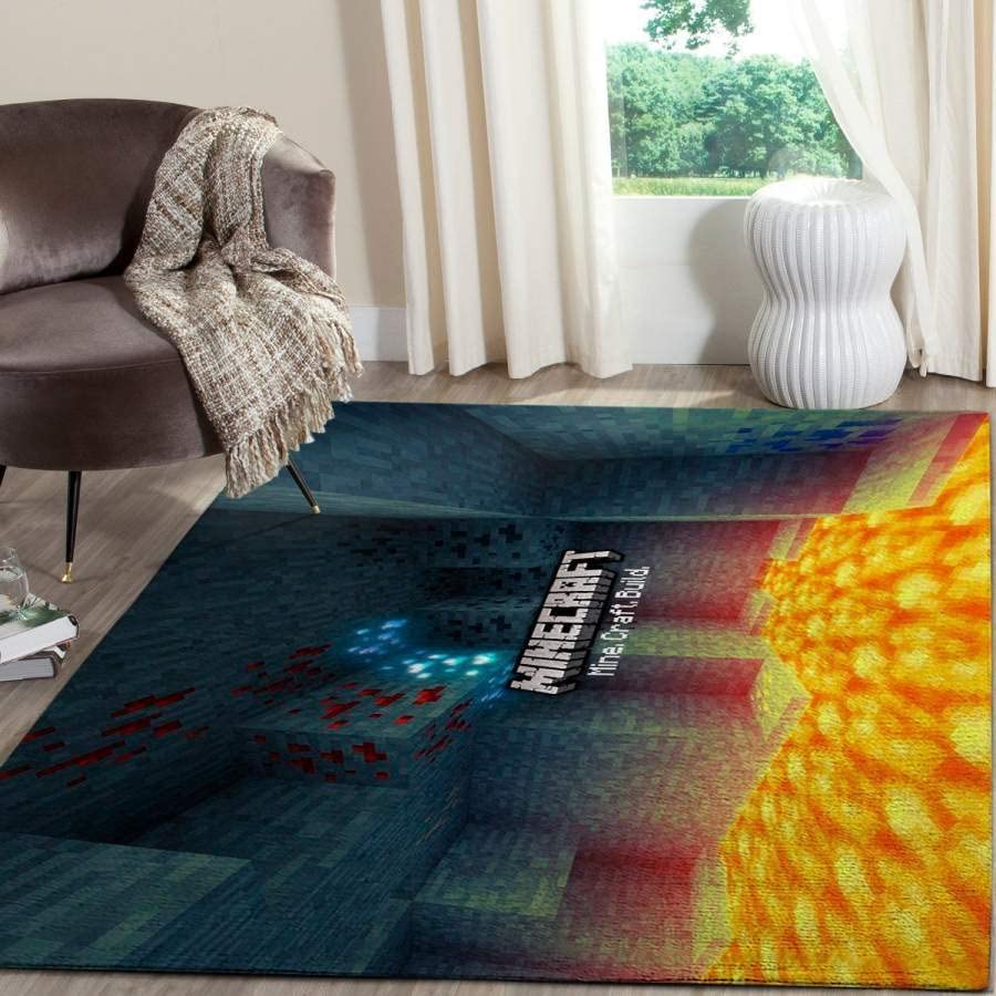Non-Slip Gamer Rug - Soft Video Game Themed Carpet for Bedroom, Living Room & Gaming Setup - Perfect for Boys Room Decor & Home Gaming Accessories - Ideal for Esports Enthusiasts & Game Room Flooring
