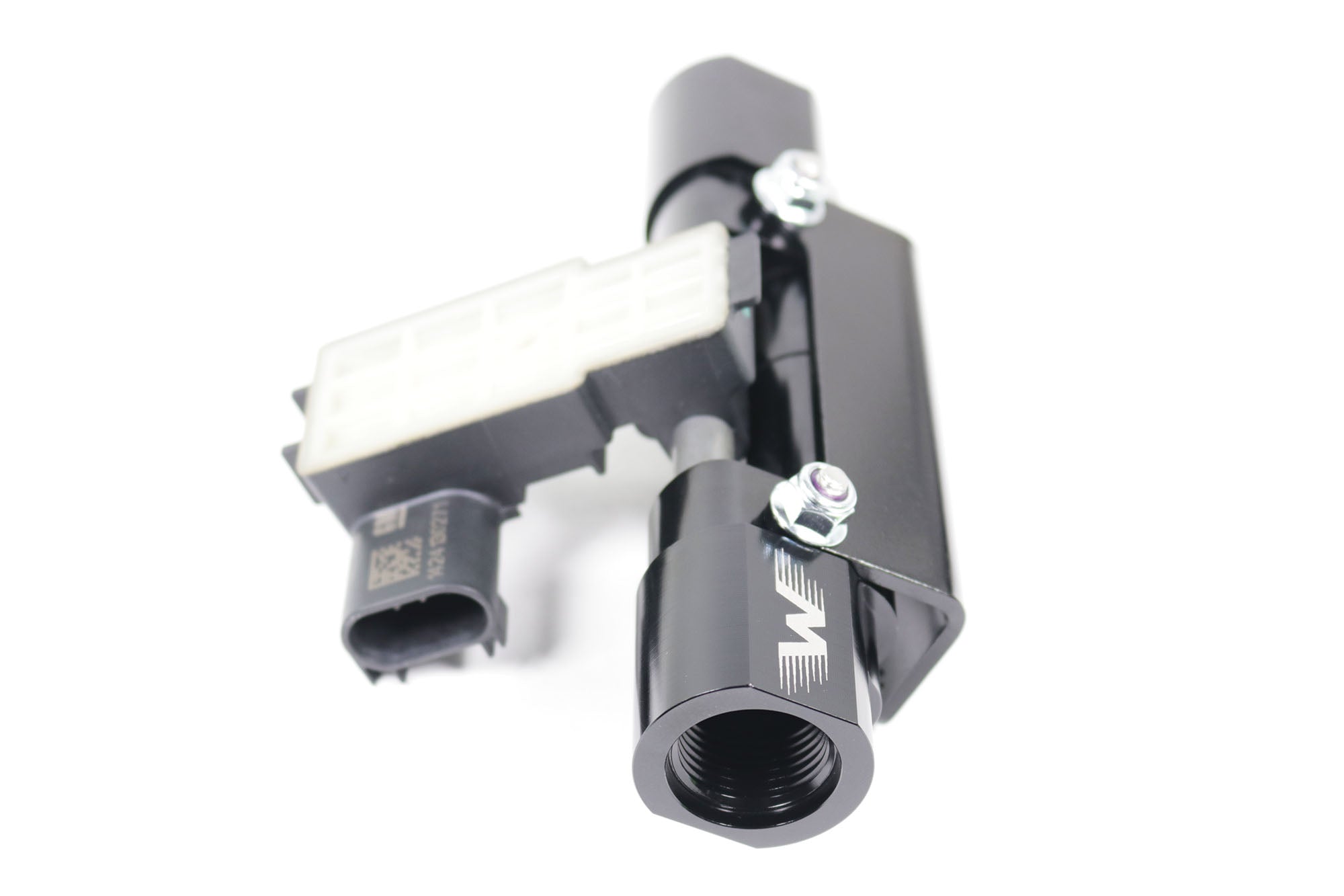 High-Performance Billet E85 Flex Fuel Sensor Mount - Dual Channel In-Line for 6AN, 8AN, 10AN (Sensor Not Included) - Perfect for Turbocharged & High-Performance Vehicles