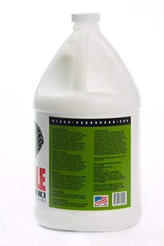 Premium Reptile Loose Tile & Wood Floor Repair Adhesive - 1 Gallon Strong Bonding Glue for Home & Commercial Use - Ships Above 40°F - Ideal for Pet Enclosures, Basements & High-Traffic Areas