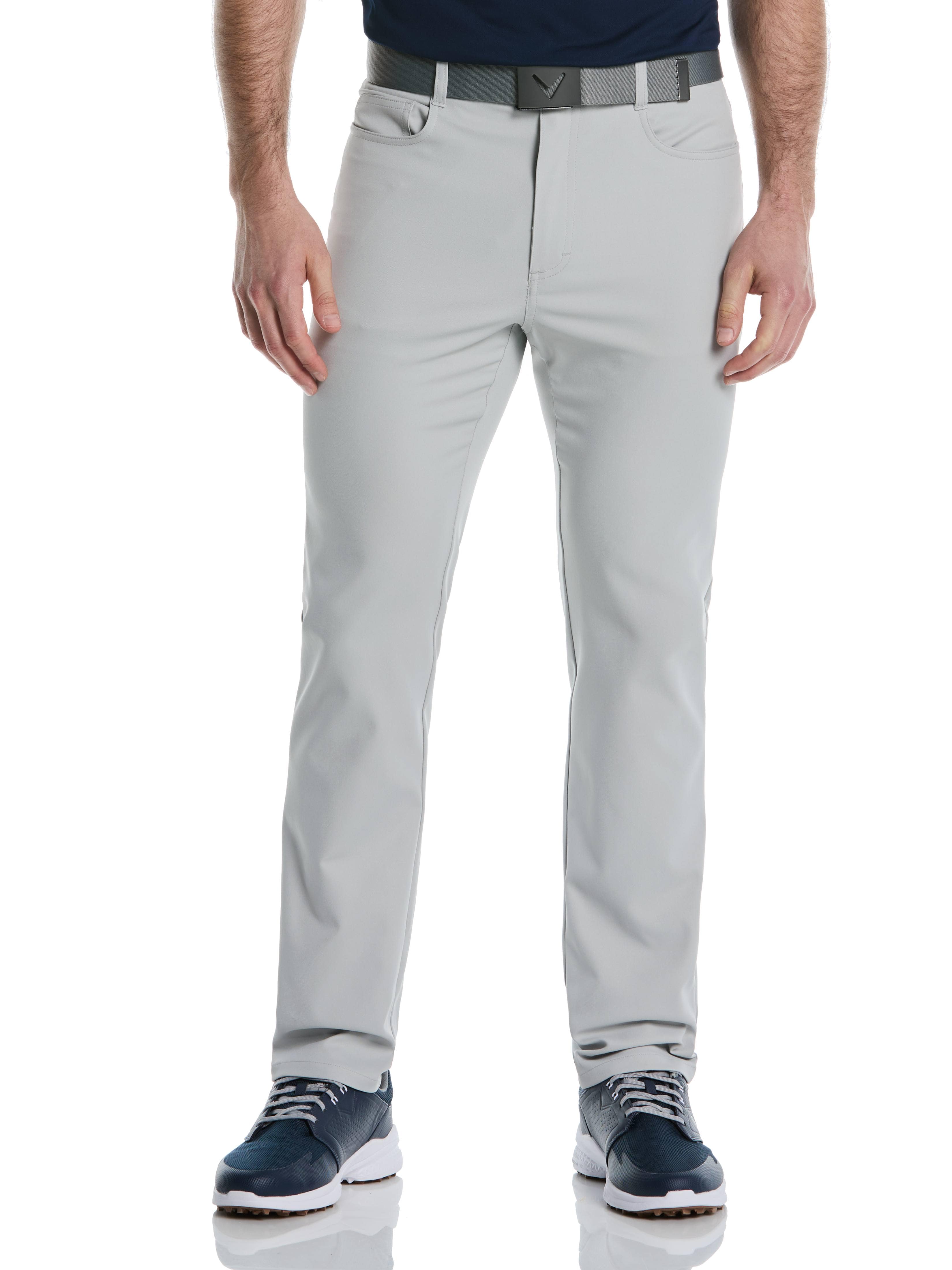 Men's Sorona® Stretch 5-Pocket Comfort Pants - Lightweight, Breathable & Flexible for Work, Travel & Casual Wear