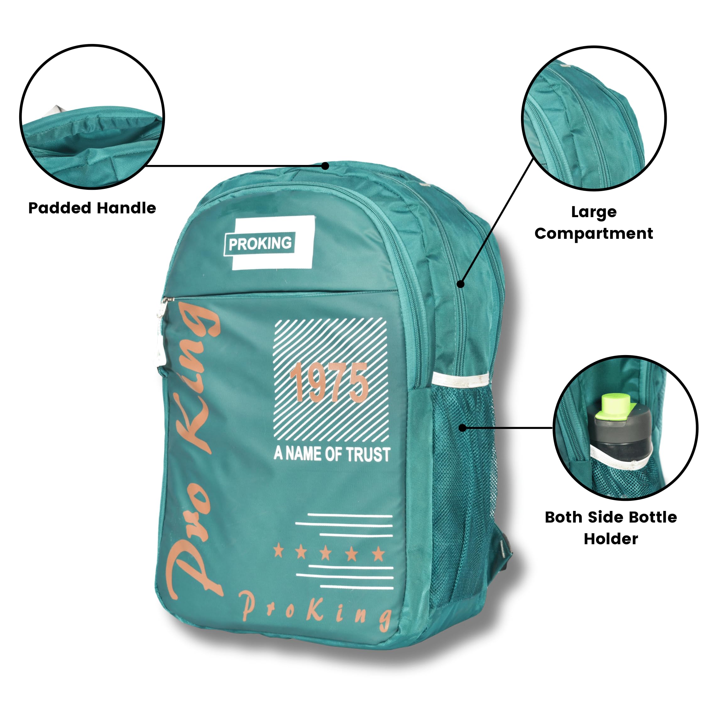 Waterproof Backpack for School, Travel & Outdoor Activities - Durable & Lightweight for Kids & College Students - Perfect for Hiking, Camping & Daily Commute