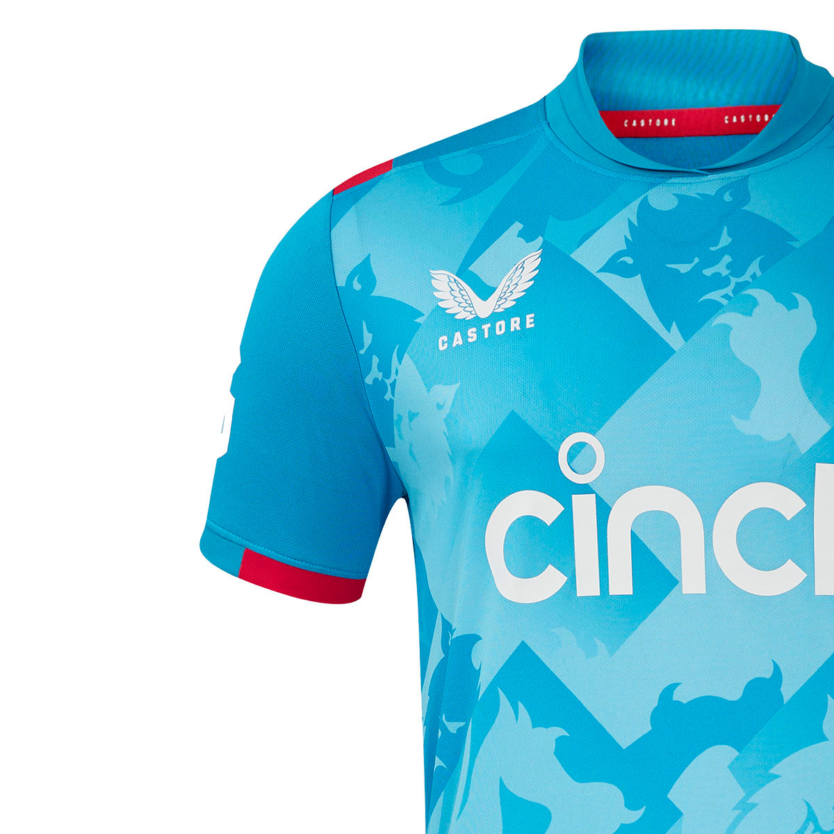 ECB ODI Replica Short Sleeve Shirt for Men - Official Cricket Jersey 2024 - Perfect for Matches, Training & Fan Wear