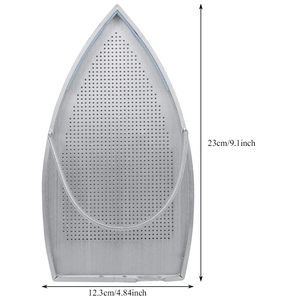 9.1 x 4.84 Inch Iron Shoe Cover Plate - Universal Electric Iron Protector for Shoes & Clothes | Perfect for Home Ironing & Travel