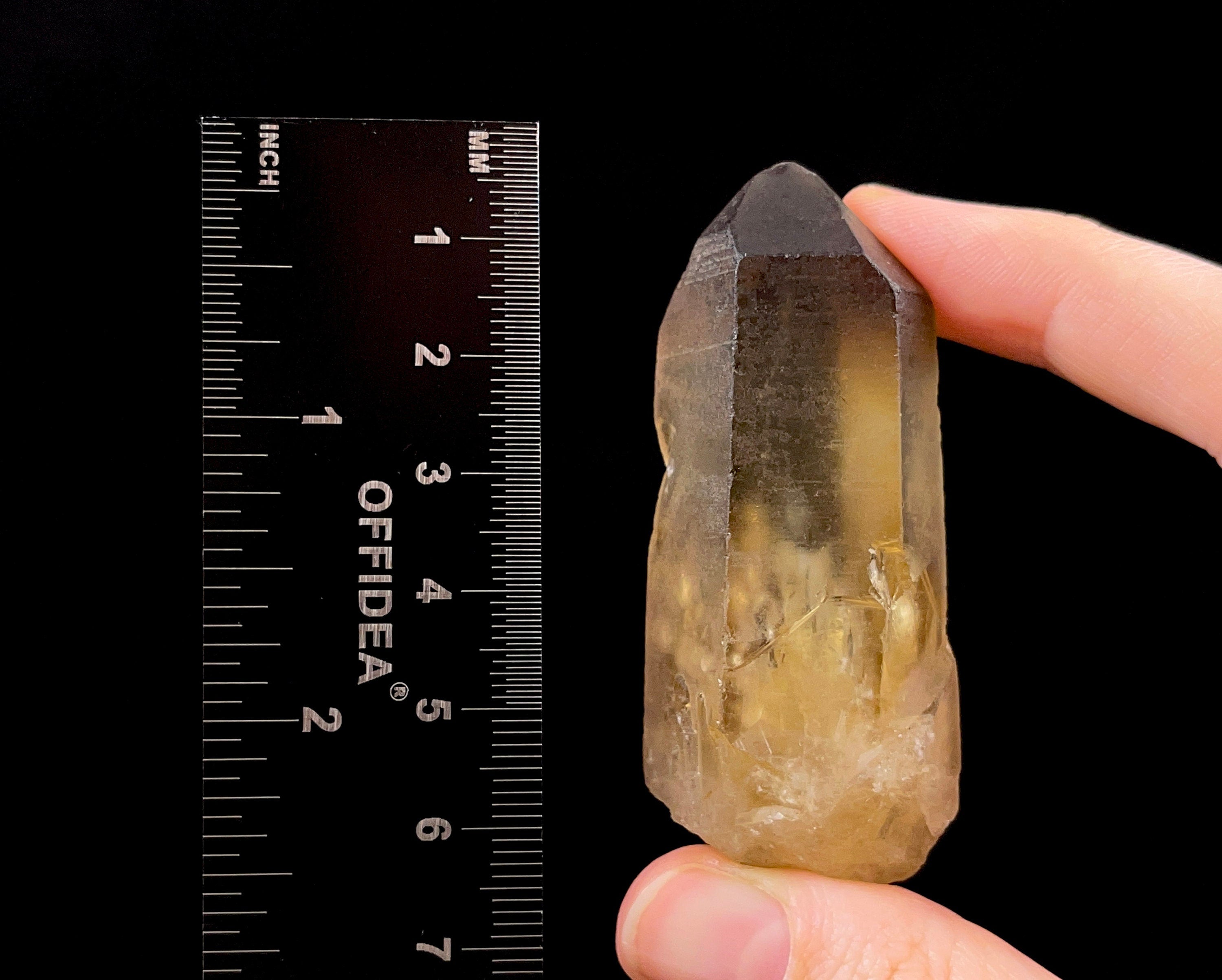 Natural CITRINE Raw Crystal Point - November Birthstone, Healing Stone & Spiritual Decor | Perfect for Meditation, Reiki Energy Work & Home Decoration