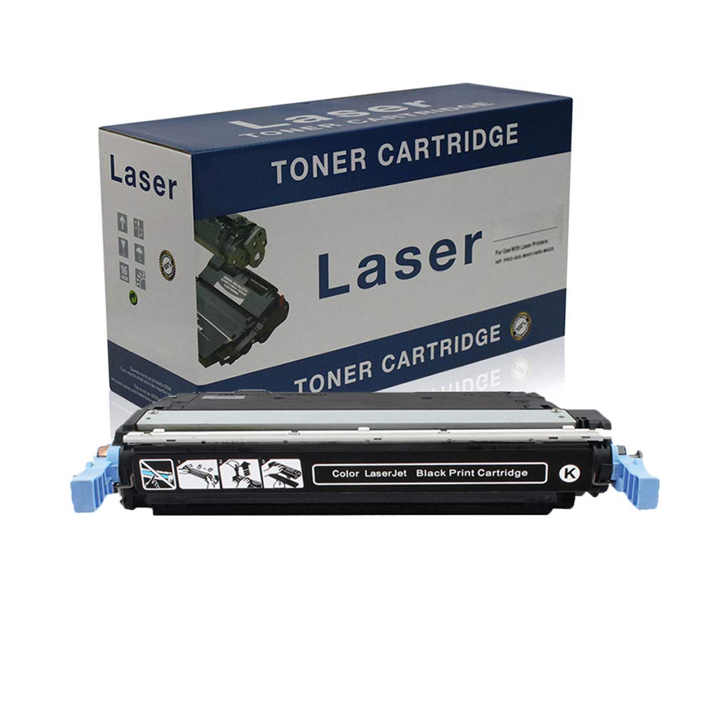 HP 641A C9720A C9721A C9722A C9723A Compatible Toner Cartridges Replacement - Black - Works with HP Color LaserJet 4600 4650 Printer for Office & Home Printing