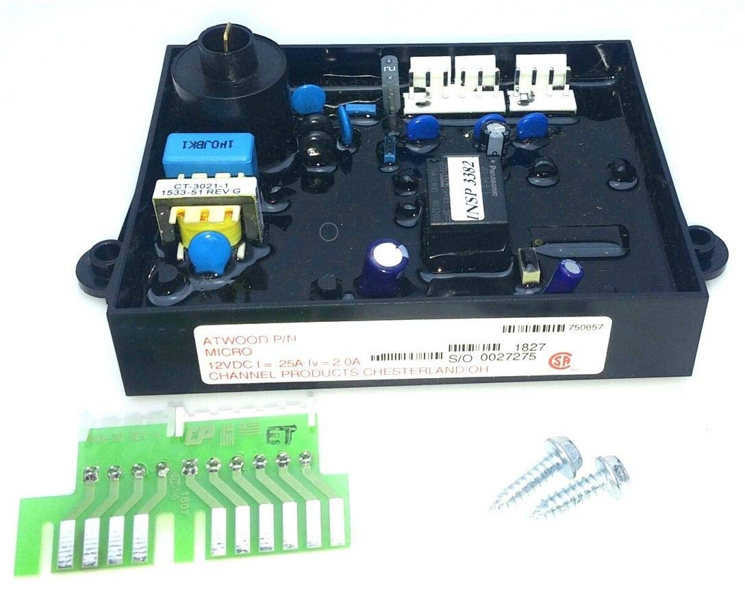 Atwood 93305 RV Water Heater Control Circuit Board Replacement Part - Compatible with RV Camper Travel Trailer Motorhome - Durable Electronic Component for Hot Water System